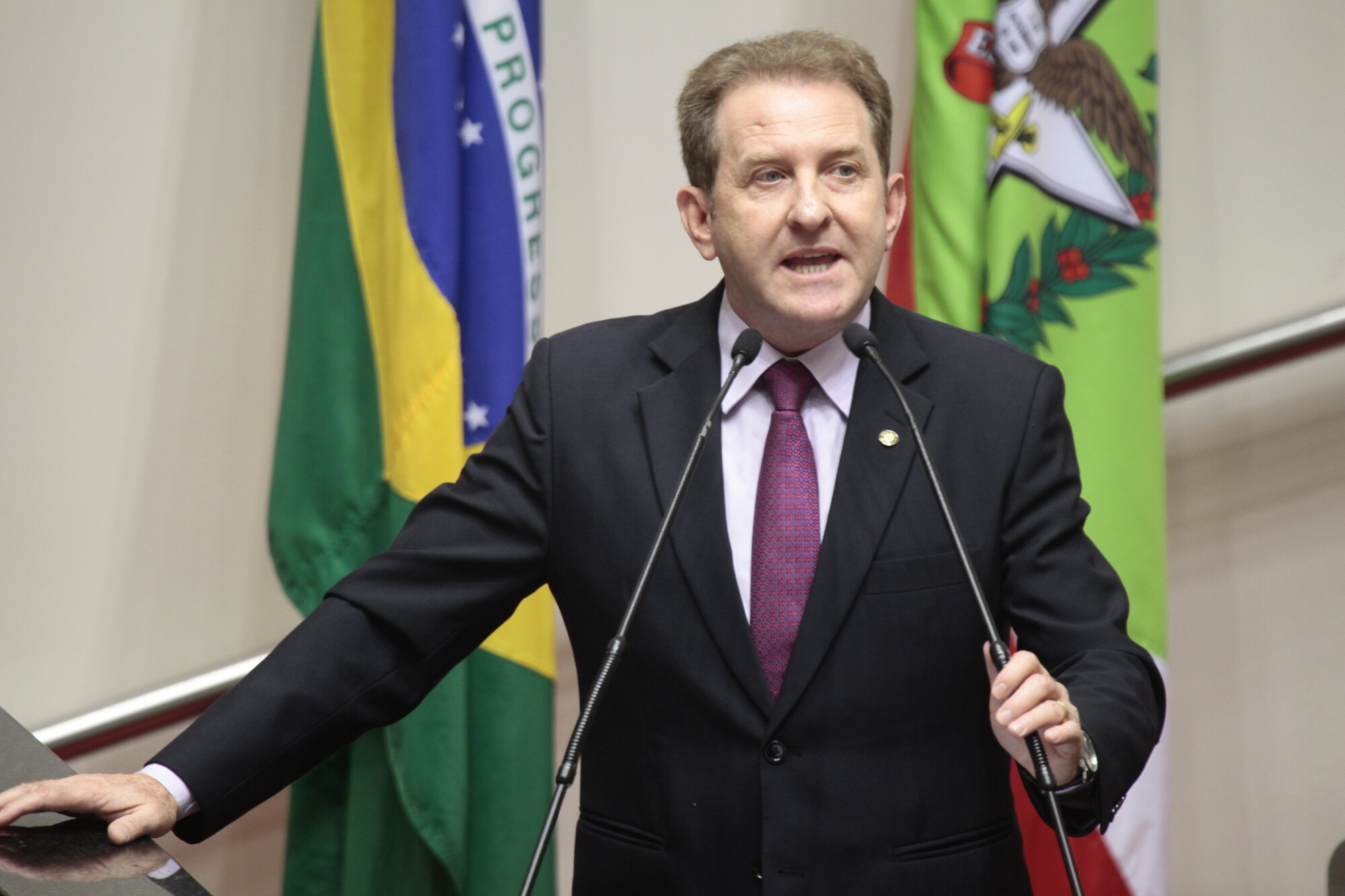 Deputado Valmir Comin FOTO: Miriam Zomer /Agência AL