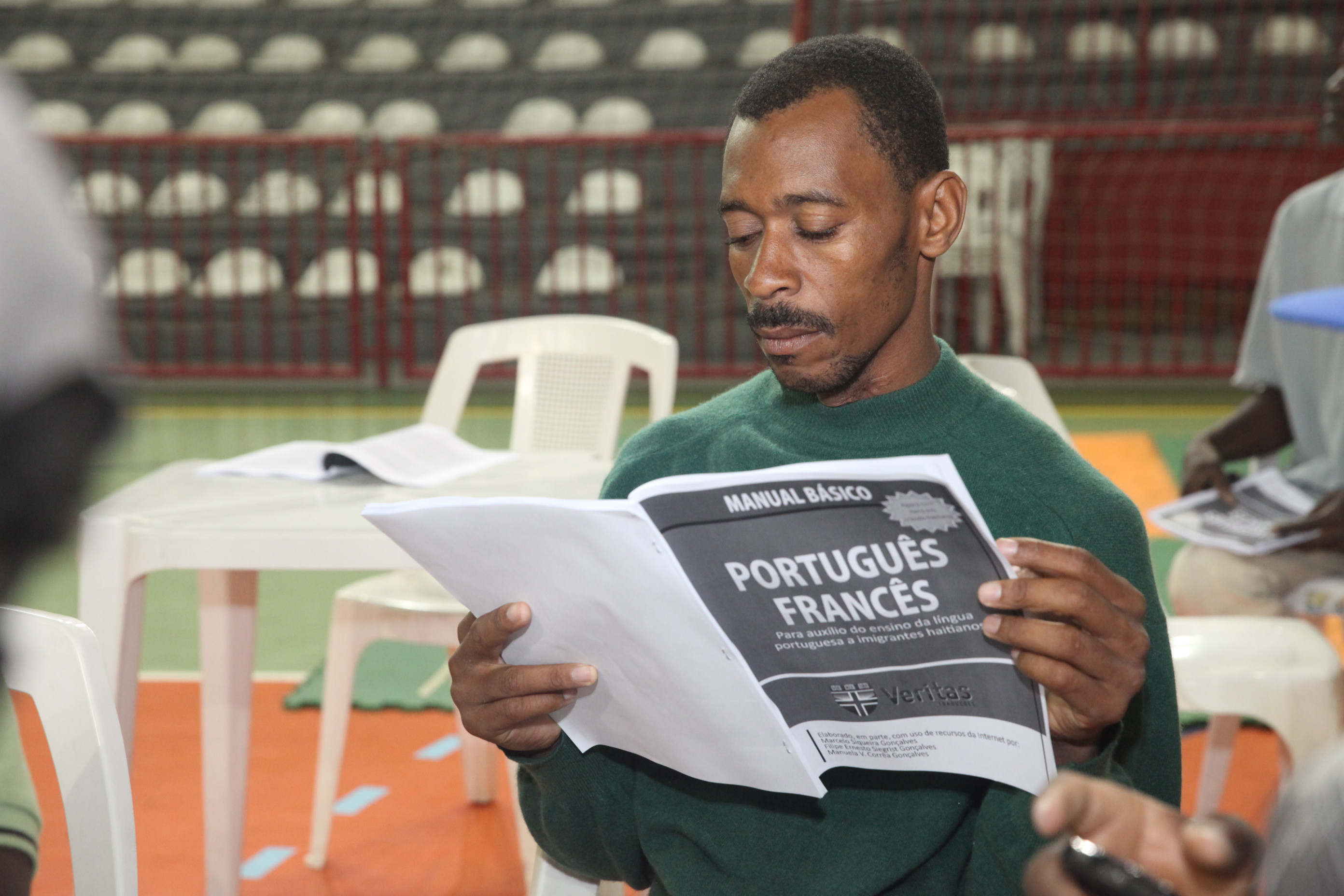 Imigrantes Haitianos e Senegaleses