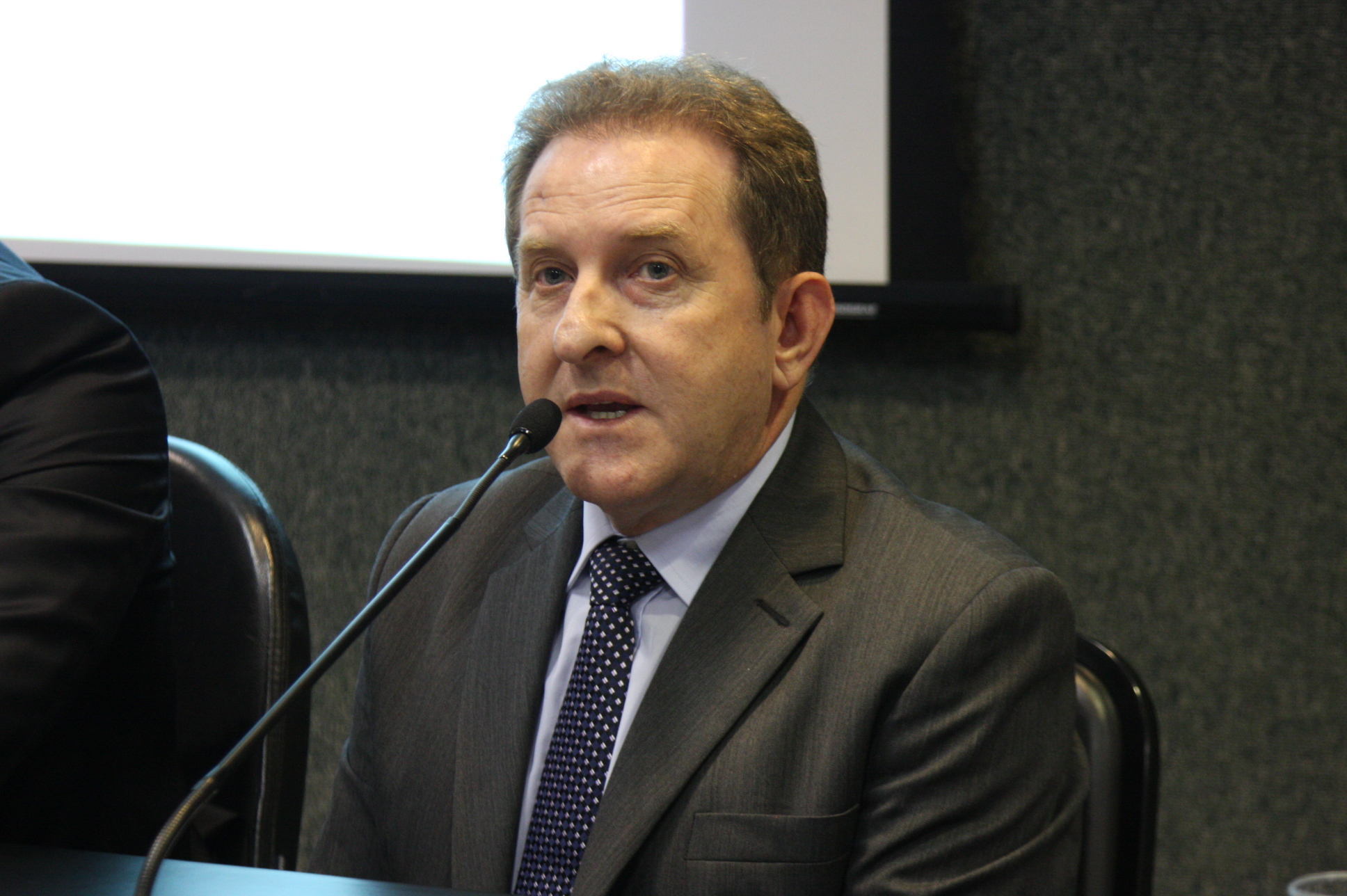 Audiência Pública sobre o gerenciamento costeiro de Jaguaruna. Comissão de Turismo e Meio Ambiente. Deputado Valmir Comin (PP). Foto: Yuri Santos | Agência AL