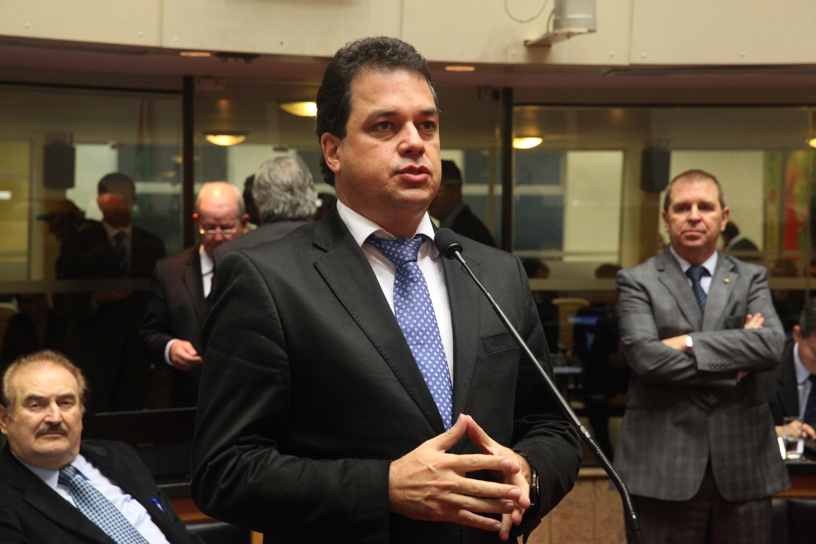 Sessão Ordinária - Plenário Osni Régis  - Deputado Rodrigo Minotto (PDT) - Foto: Eduardo Guedes de Oliveira; Agencia AL