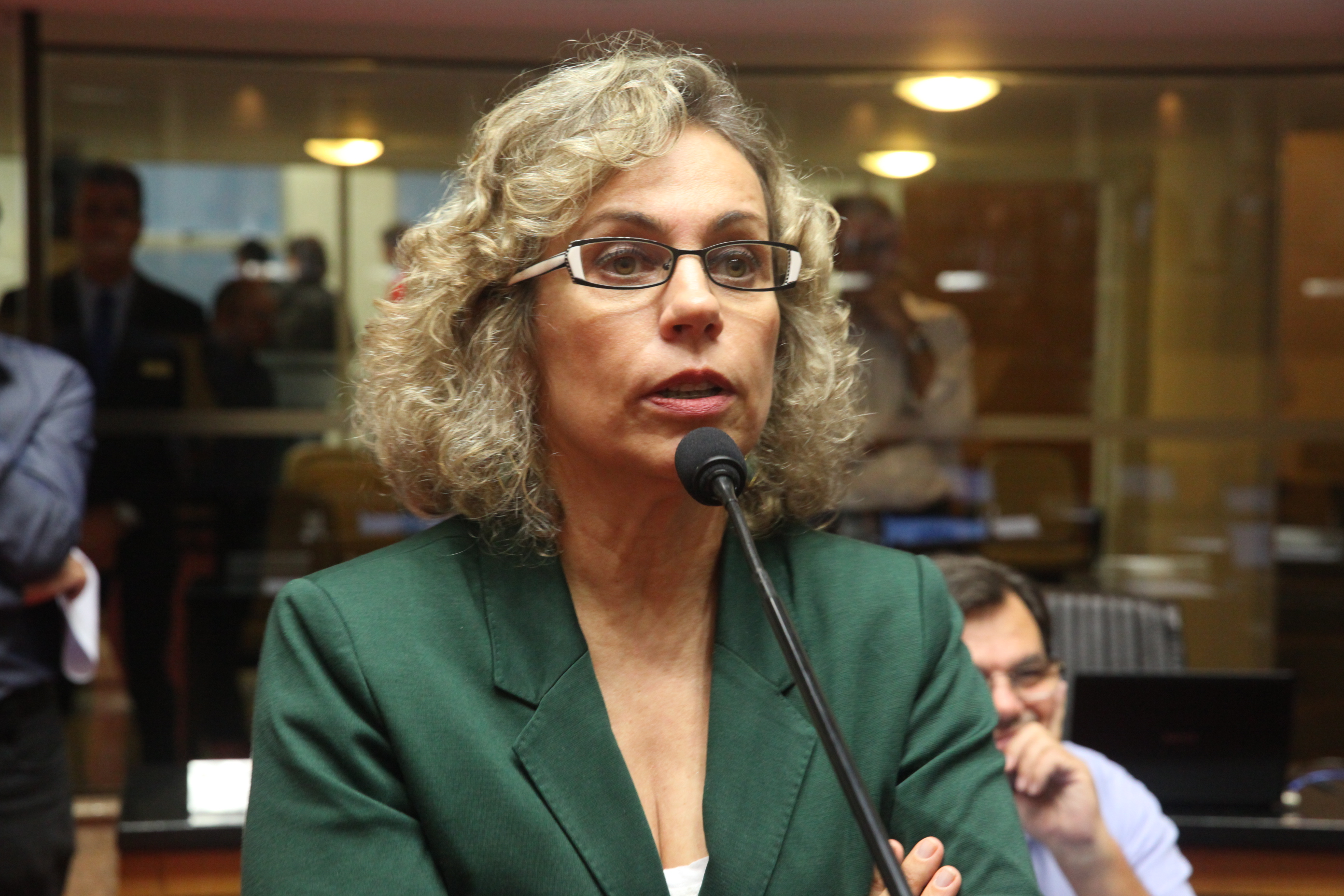 Reunião Conjunta das Comissões. Deputada Ana Paula Lima (PT). Foto: Eduardo Guedes de Oliveira / Agência AL