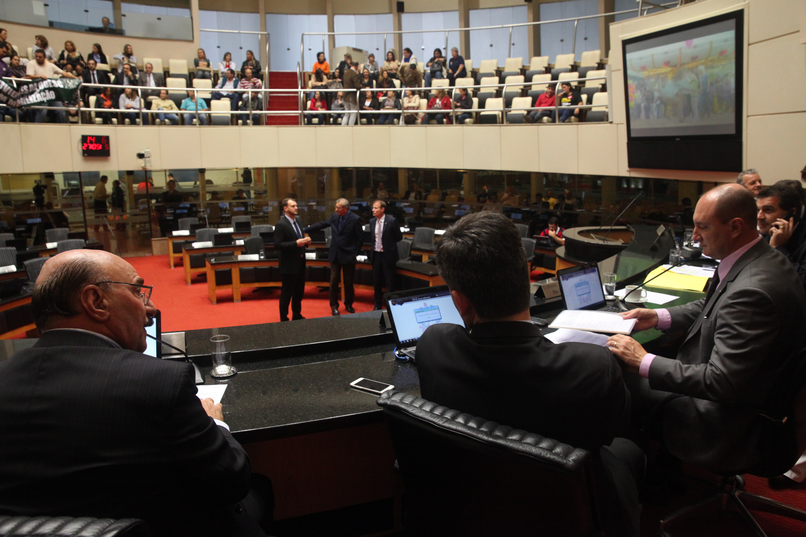 Reunião Conjunta das Comissões. Foto: Eduardo Guedes de Oliveira / Agência AL