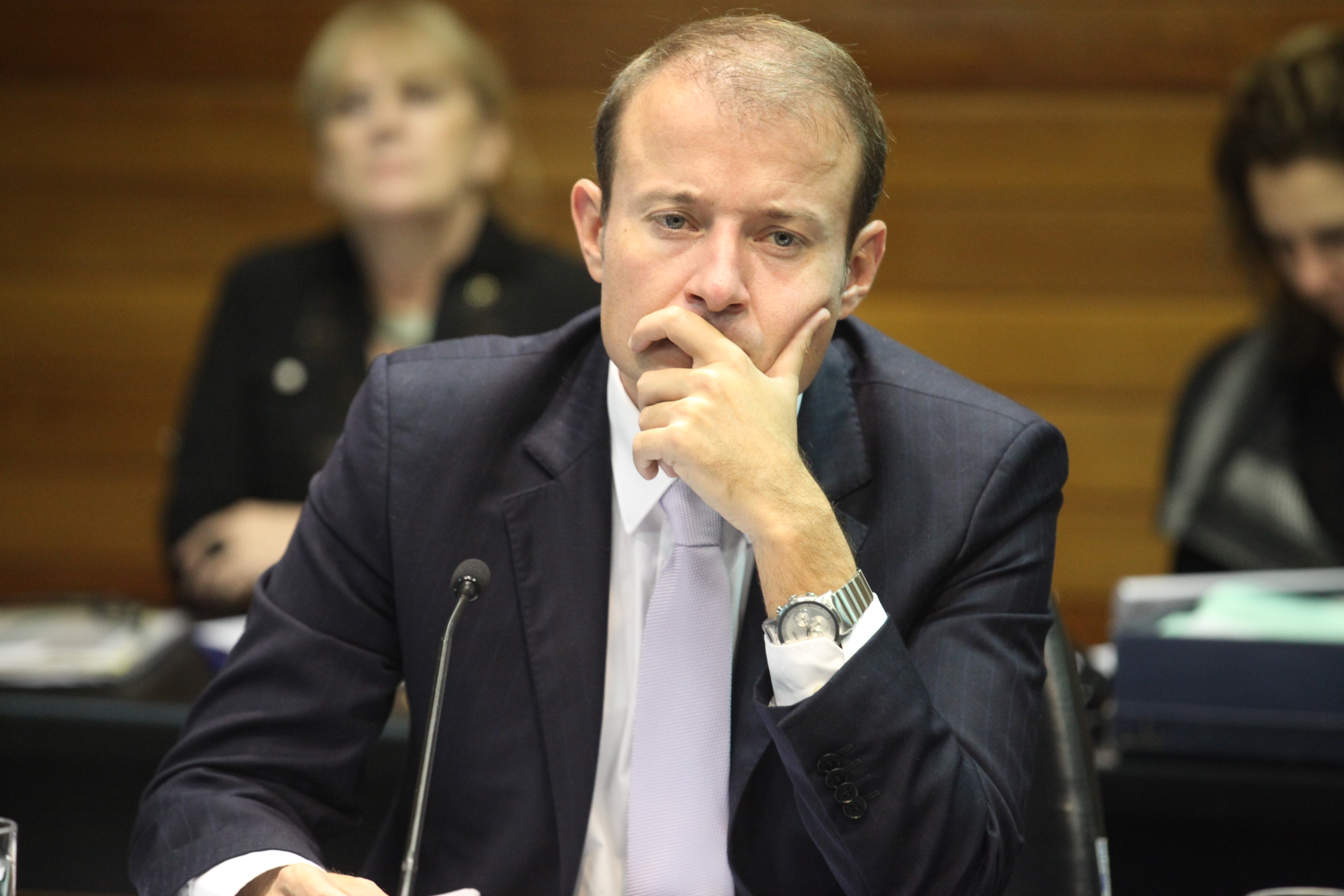 Deputado Gabriel Ribeiro (PSD). Comissão de Finanças e Tributação. Foto: Fábio Queiroz | Agência AL