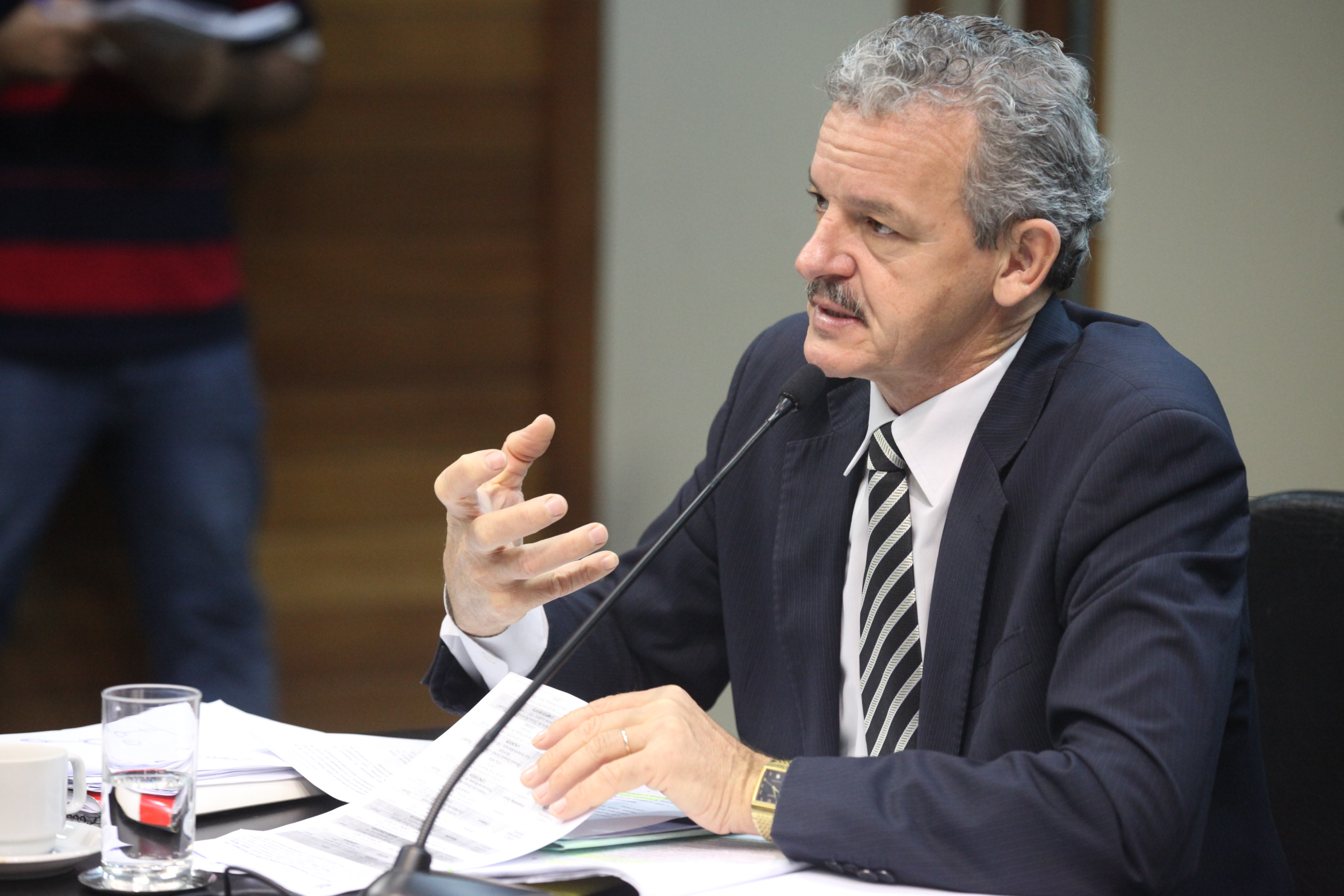 Deputado Dirceu Dresch (PT). Comissão de Finanças e Tributação. Foto: Fábio Queiroz | Agência AL