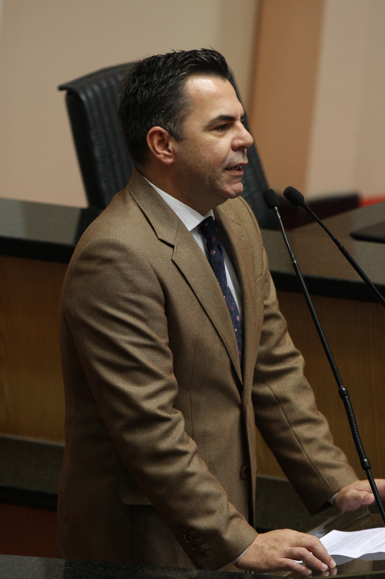 Sessão Ordinária. 
Deputado Luiz Fernando Vampiro (PMDB). Fotos:Yuri Santos / Agência AL