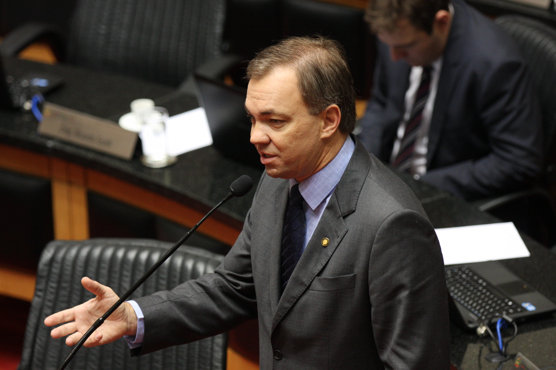 Sessão Ordinária. Deputado Gean Loureiro (PMDB). Fotos:Yuri Santos / Agência AL