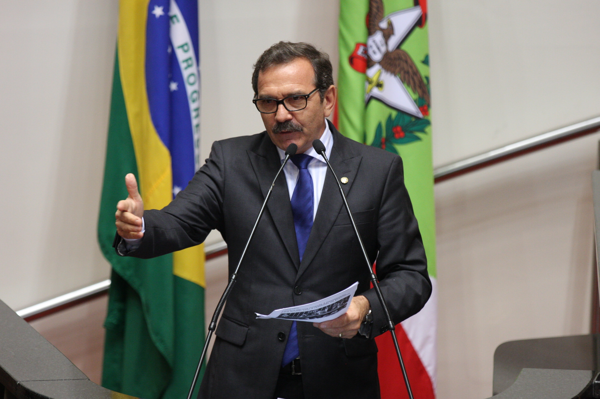 Sessão Ordinária. Deputado Serafim Venzon (PSDB). Fotos:Yuri Santos / Agência AL