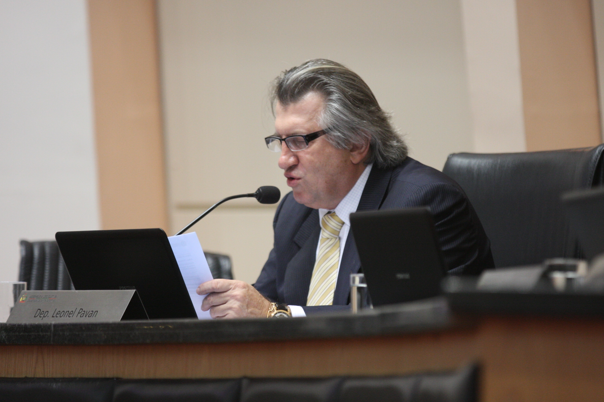 Sessão Ordinária. Deputado Leonel Pavan (PSDB). Fotos:Yuri Santos / Agência AL