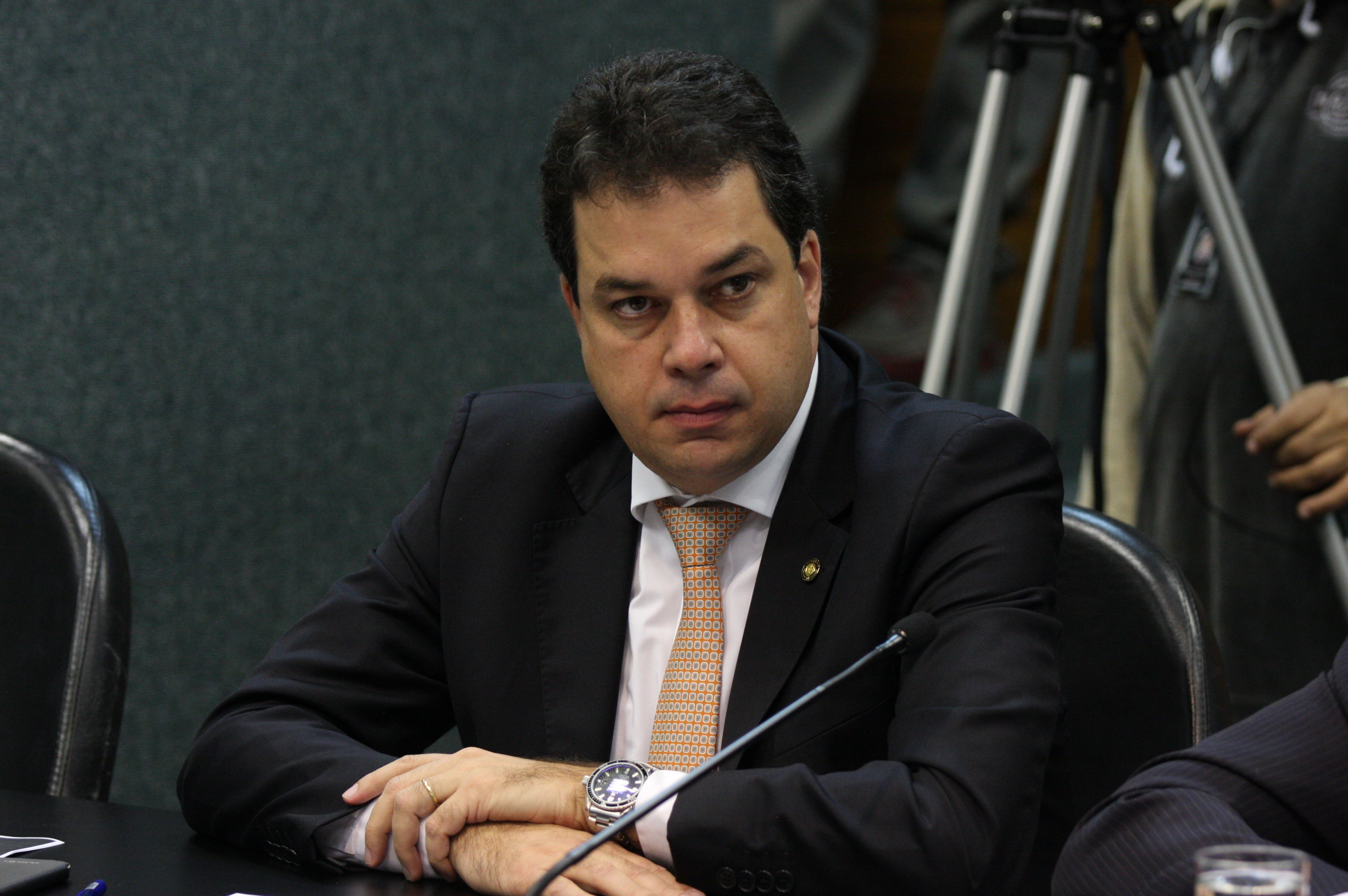 Comissão de Constituição e Justiça. Deputado Rodrigo Minotto (PDT). Foto:Yuri Santos / Agência AL