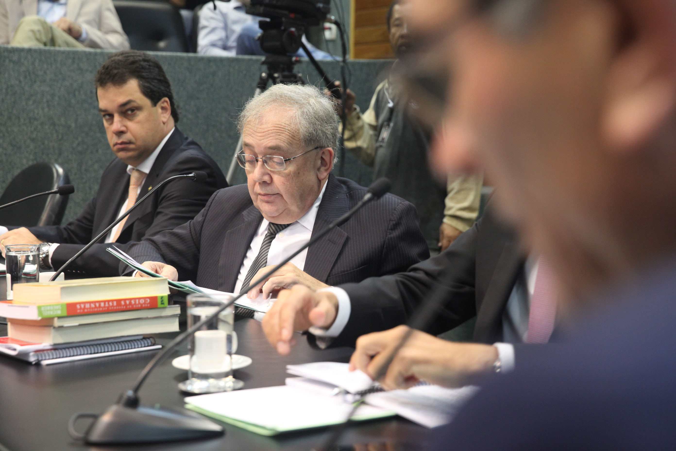 Reunião da Comissão de Constituição e Justiça. Foto: Fábio Queiroz / Agência AL