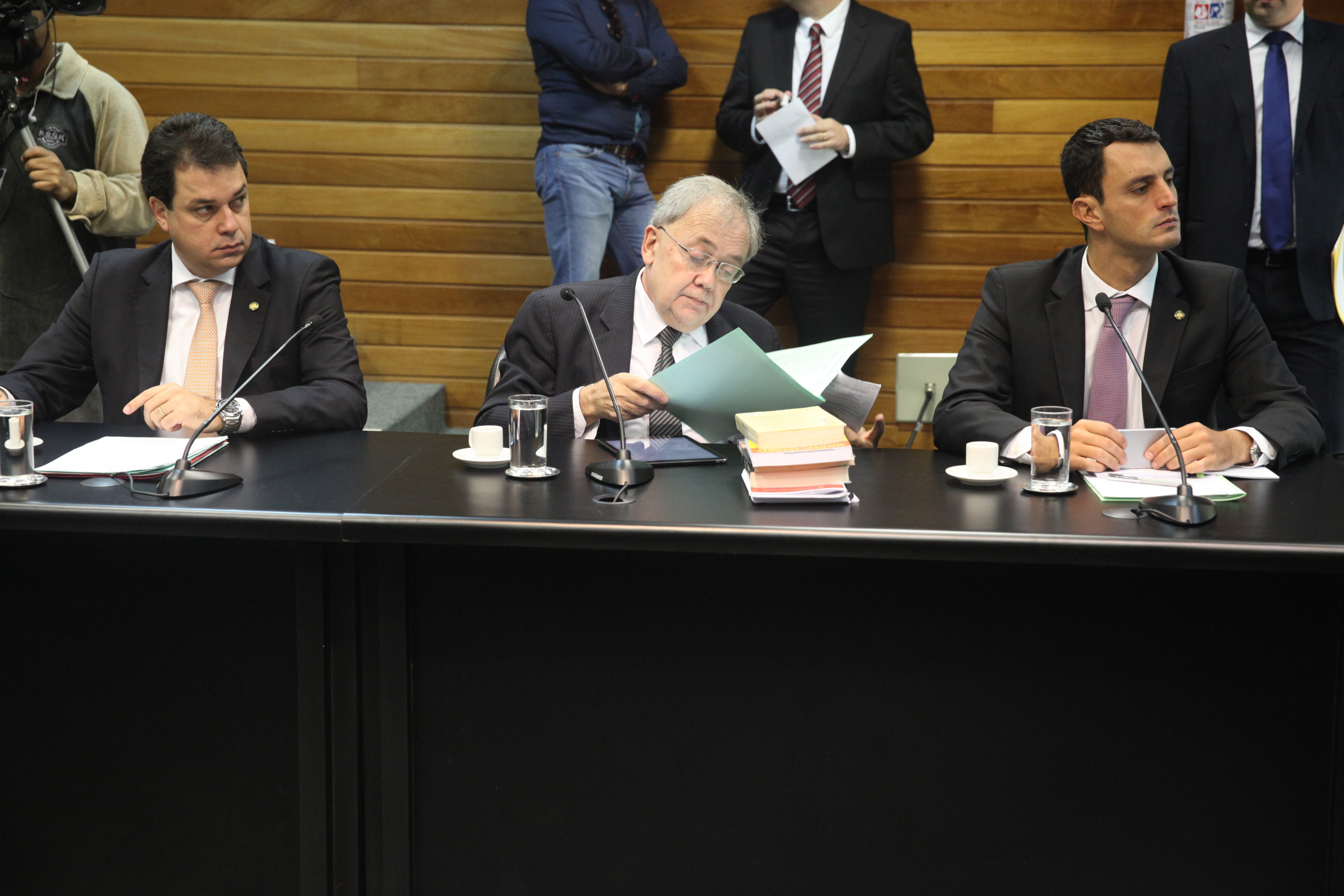 Reunião da Comissão de Constituição e Justiça. Foto: Fábio Queiroz / Agência AL