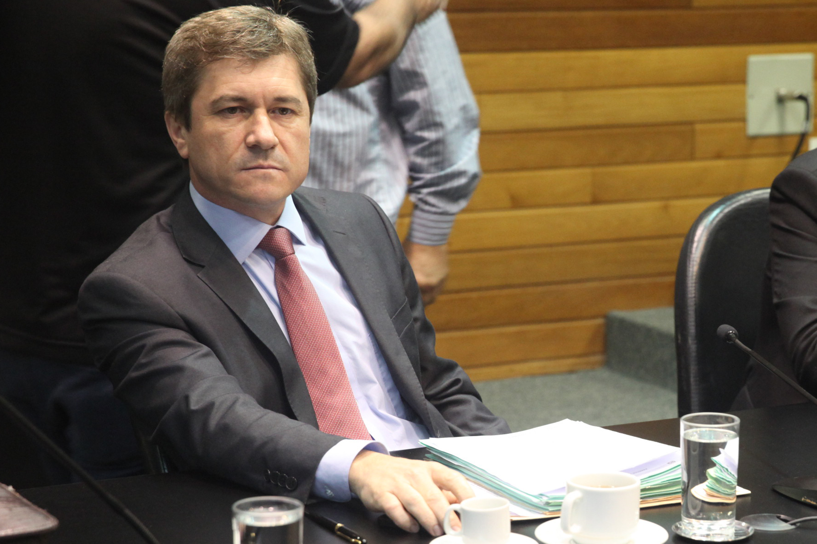 Deputado José Nei (PSD). Comissão de Constituição e Justiça. Foto: Fábio Queiroz / Agência AL