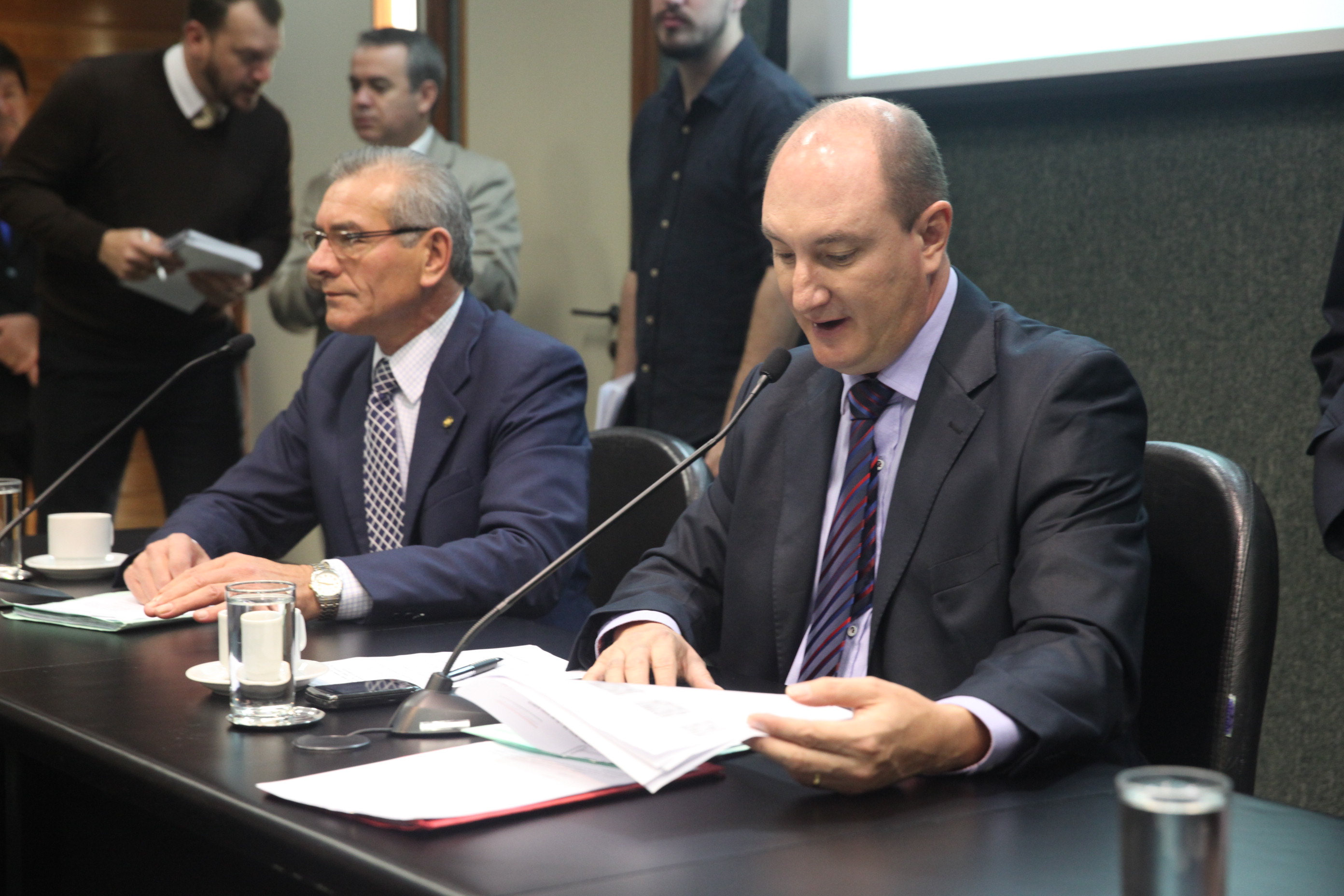 Reunião da Comissão de Constituição e Justiça. Foto: Fábio Queiroz / Agência AL