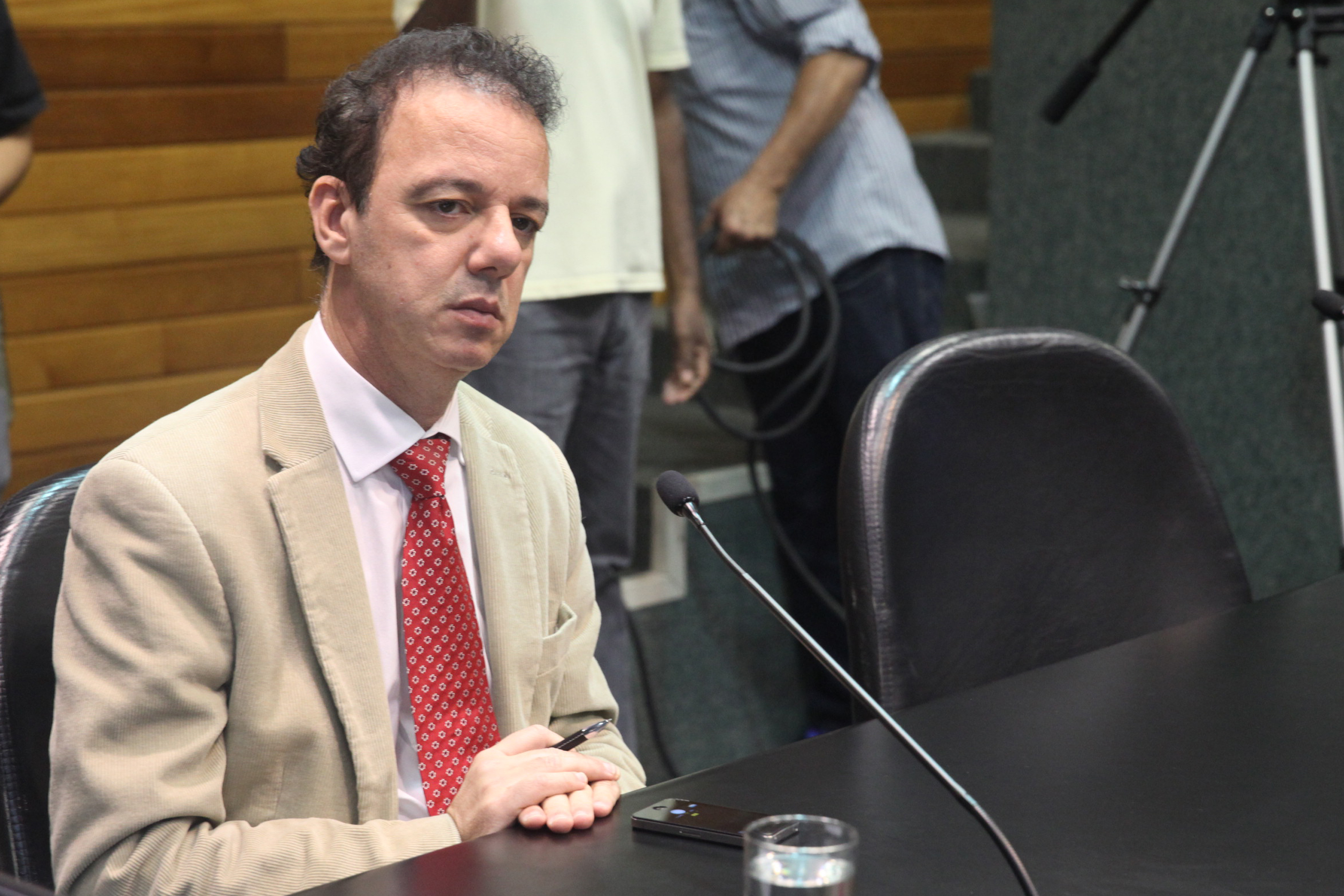 Deputado Ismael dos Santos (PSD). Comissão de Trabalho e Serviço Público. Foto: Fábio Queiroz / Agência AL