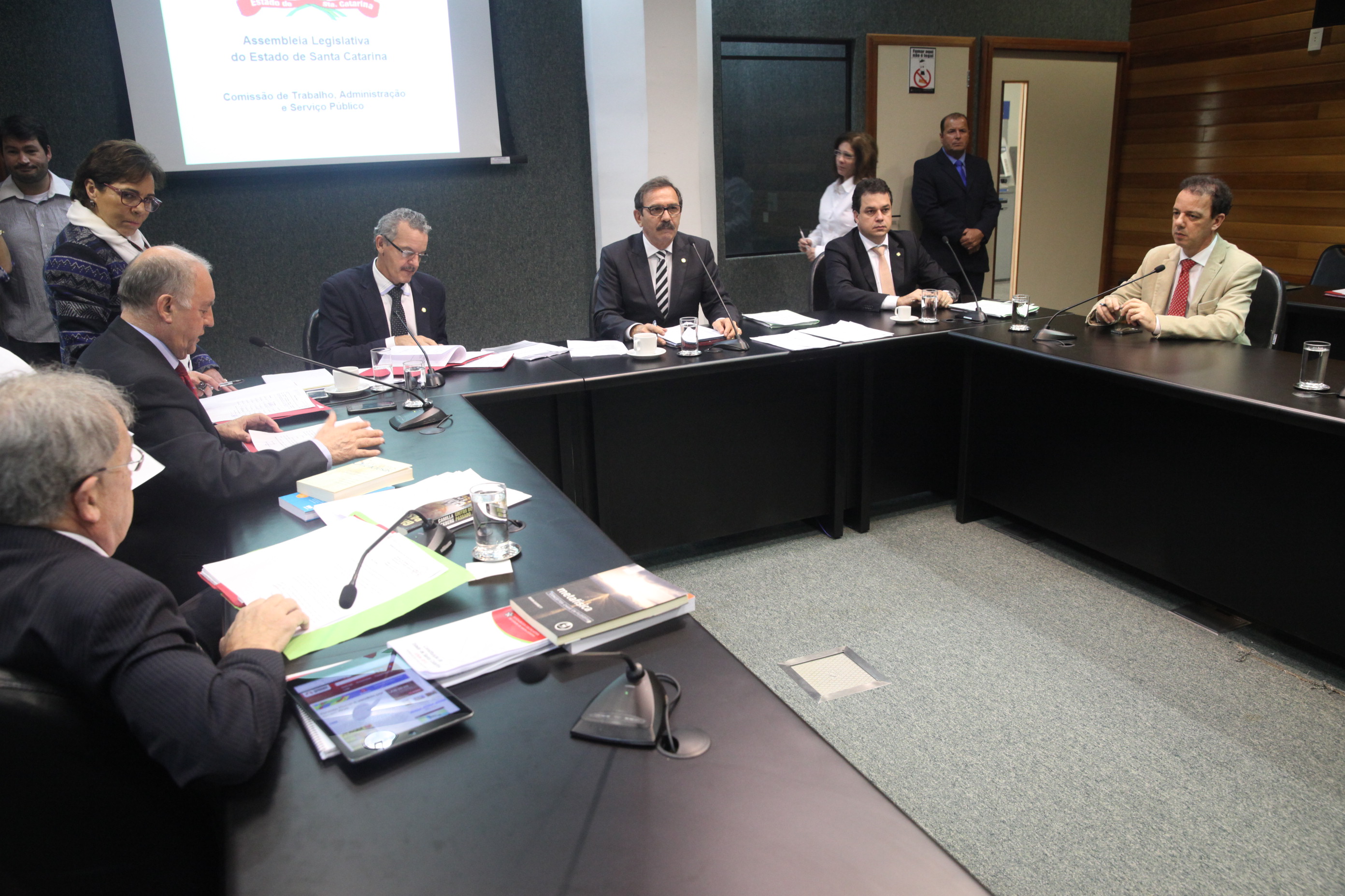 Comissão de Trabalho e Serviço Público. Foto: Fábio Queiroz / Agência AL