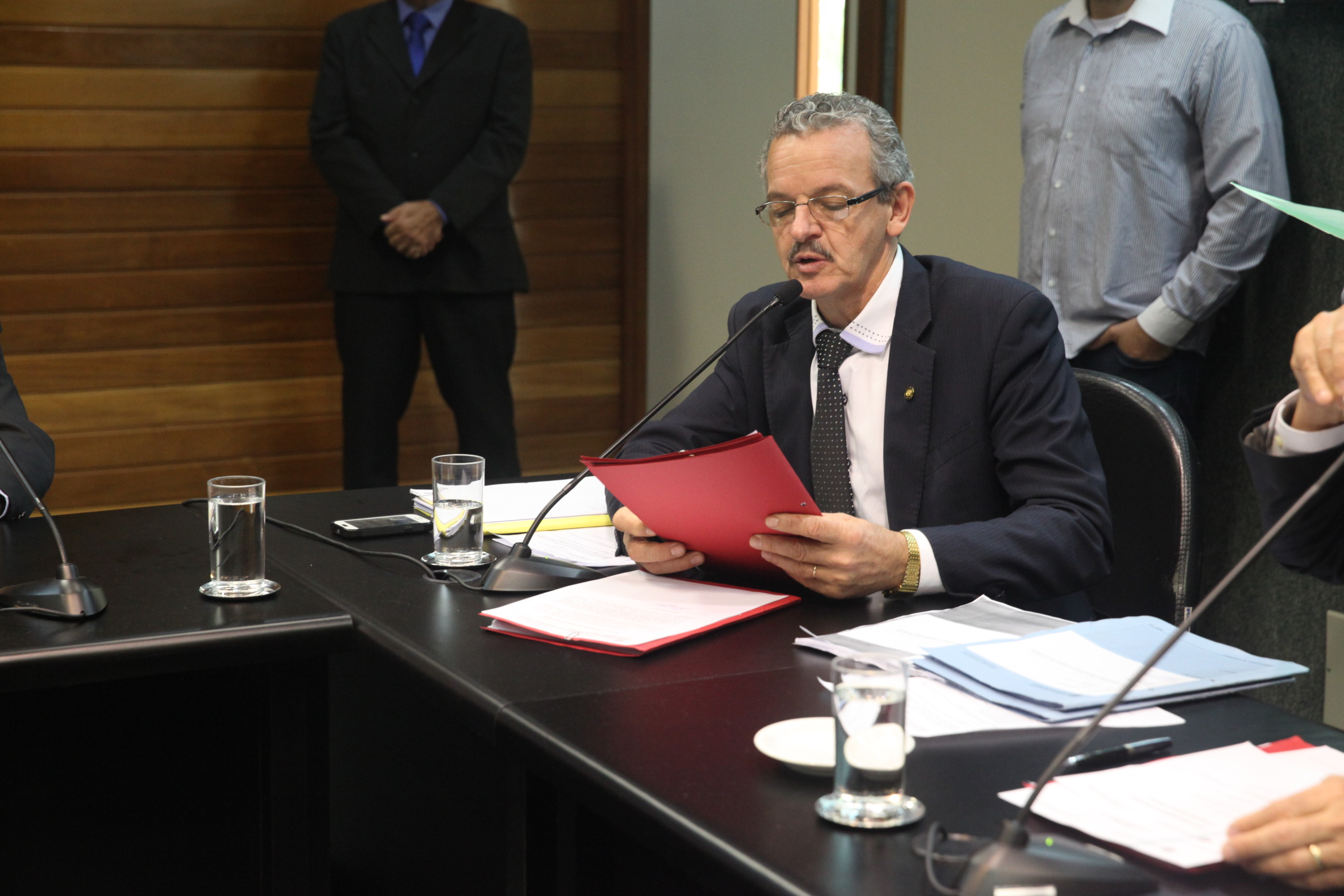 Deputado Dirceu Dresch (PT). Comissão de Trabalho e Serviço Público. Foto: Fábio Queiroz / Agência AL