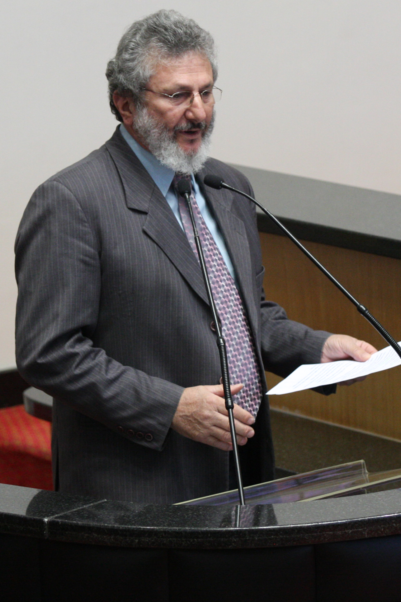 Deputado Padre Pedro Baldissera (PT) Sessão Ordinária. Foto: Humberto Gesser / Agencia AL