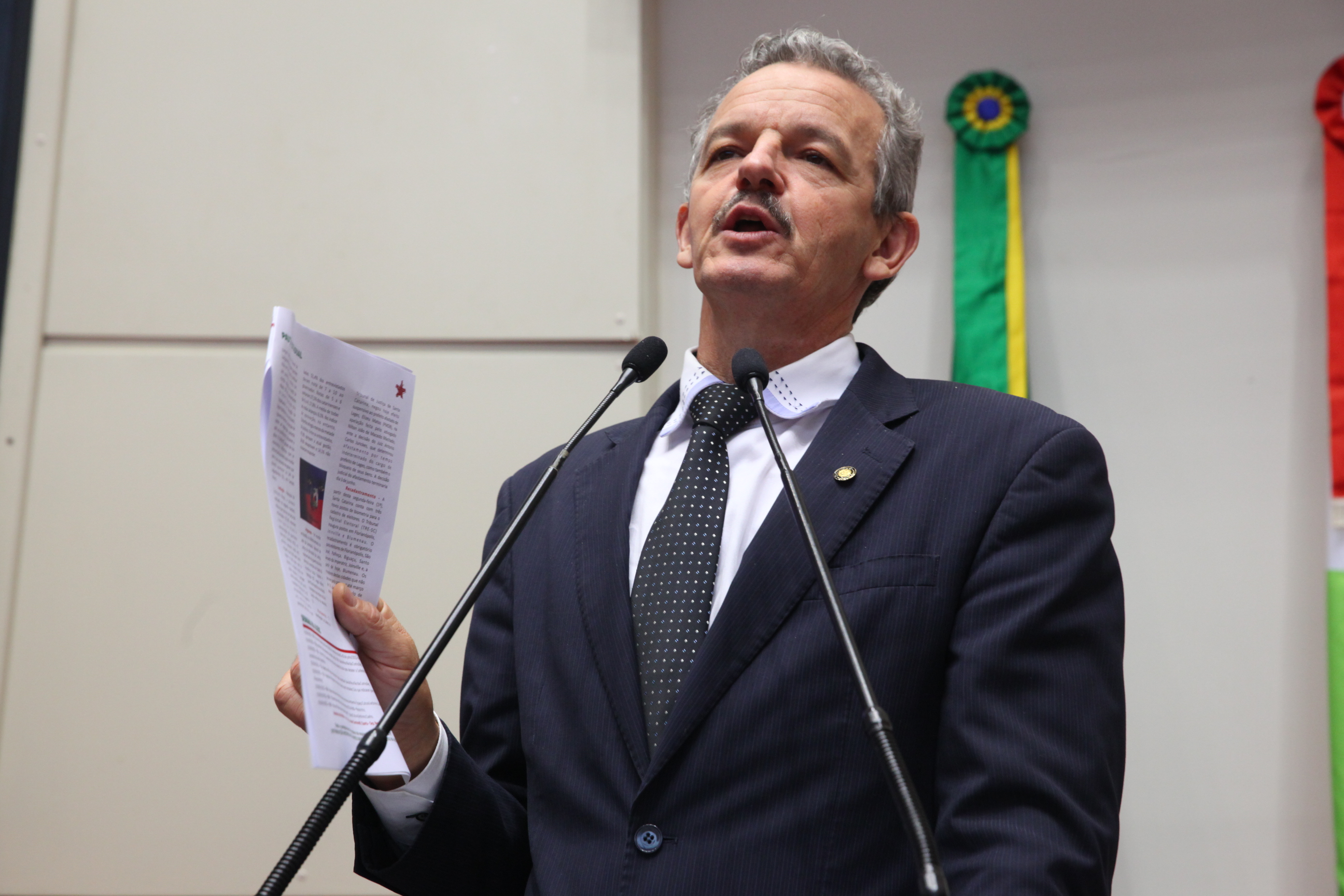 Sessão Ordinária. Deputado Dirceu Dresch (PT) - Foto: Eduardo Guedes De Oliveira / Agencia AL