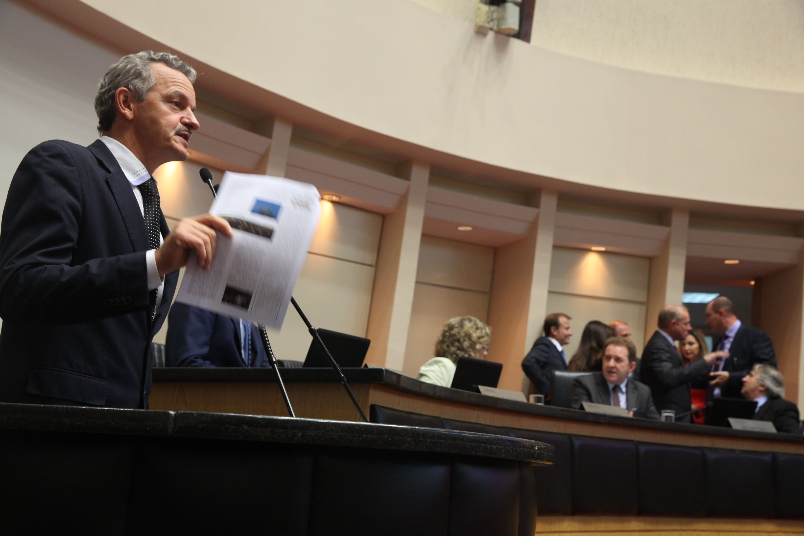 Sessão Ordinária. Deputado Dirceu Dresch (PT)  - Foto: Eduardo Guedes De Oliveira / Agencia AL