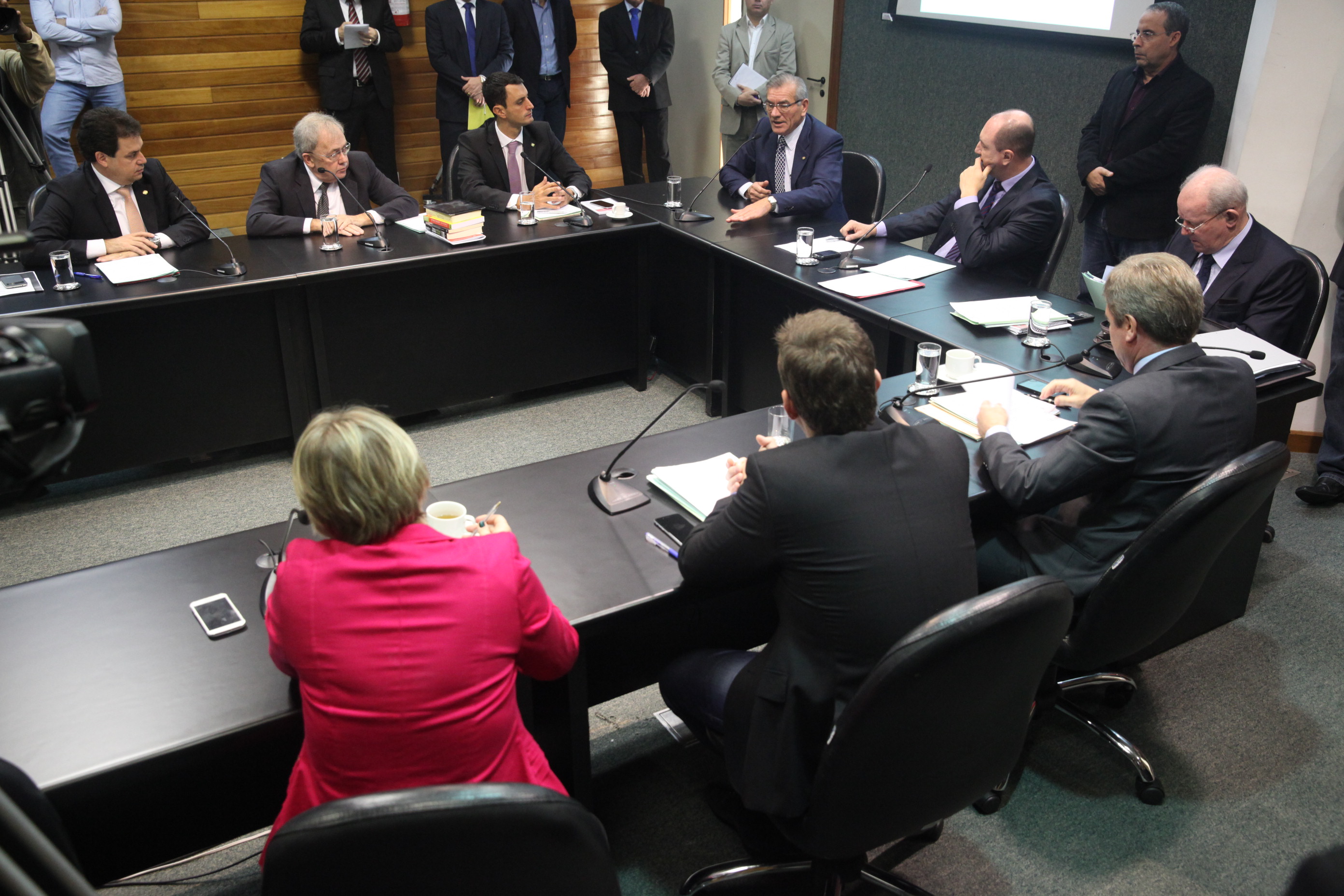 Reunião da Comissão de Constituição e Justiça. Foto: Fábio Queiroz / Agência AL