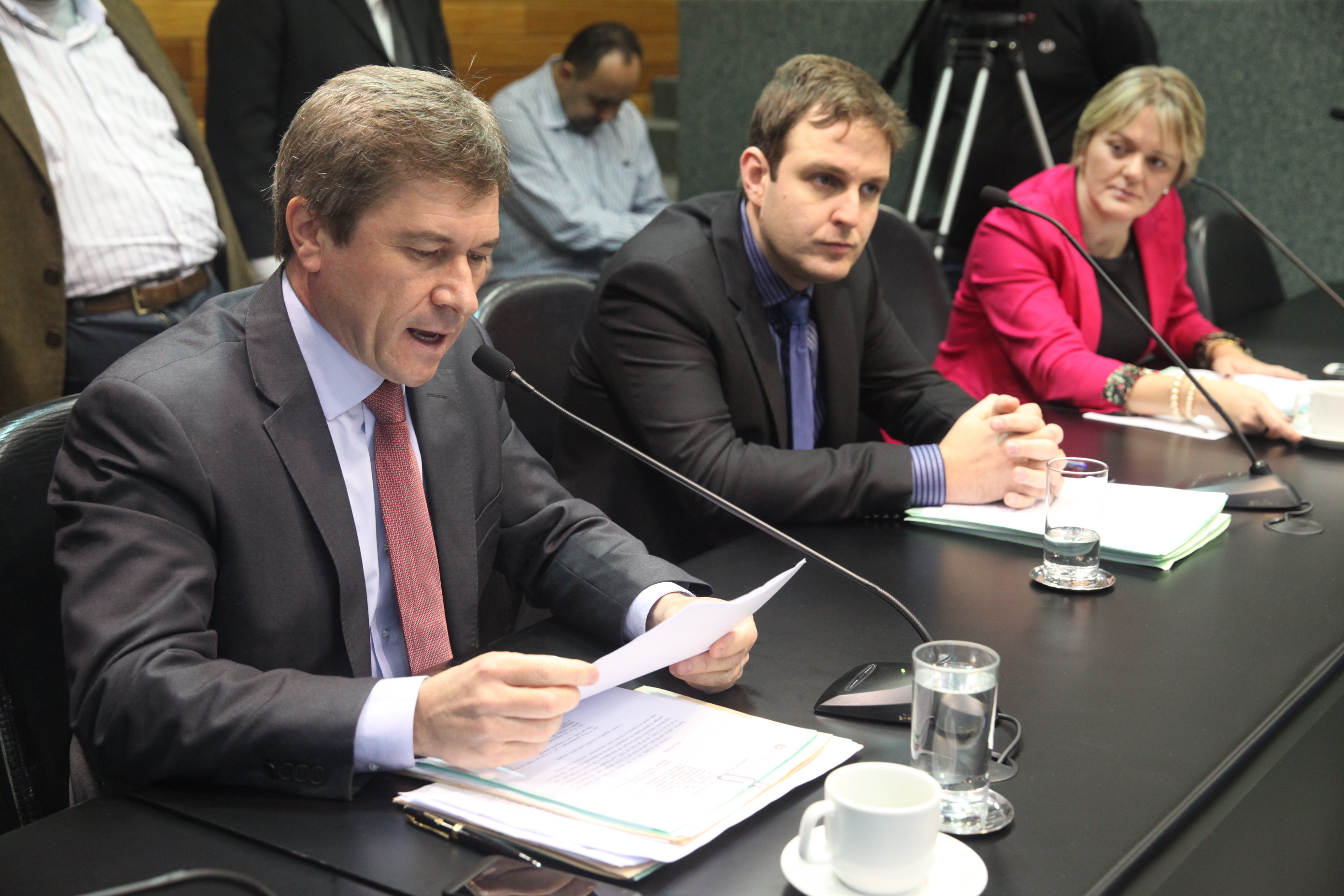 Reunião da Comissão de Constituição e Justiça. Foto: Fábio Queiroz / Agência AL