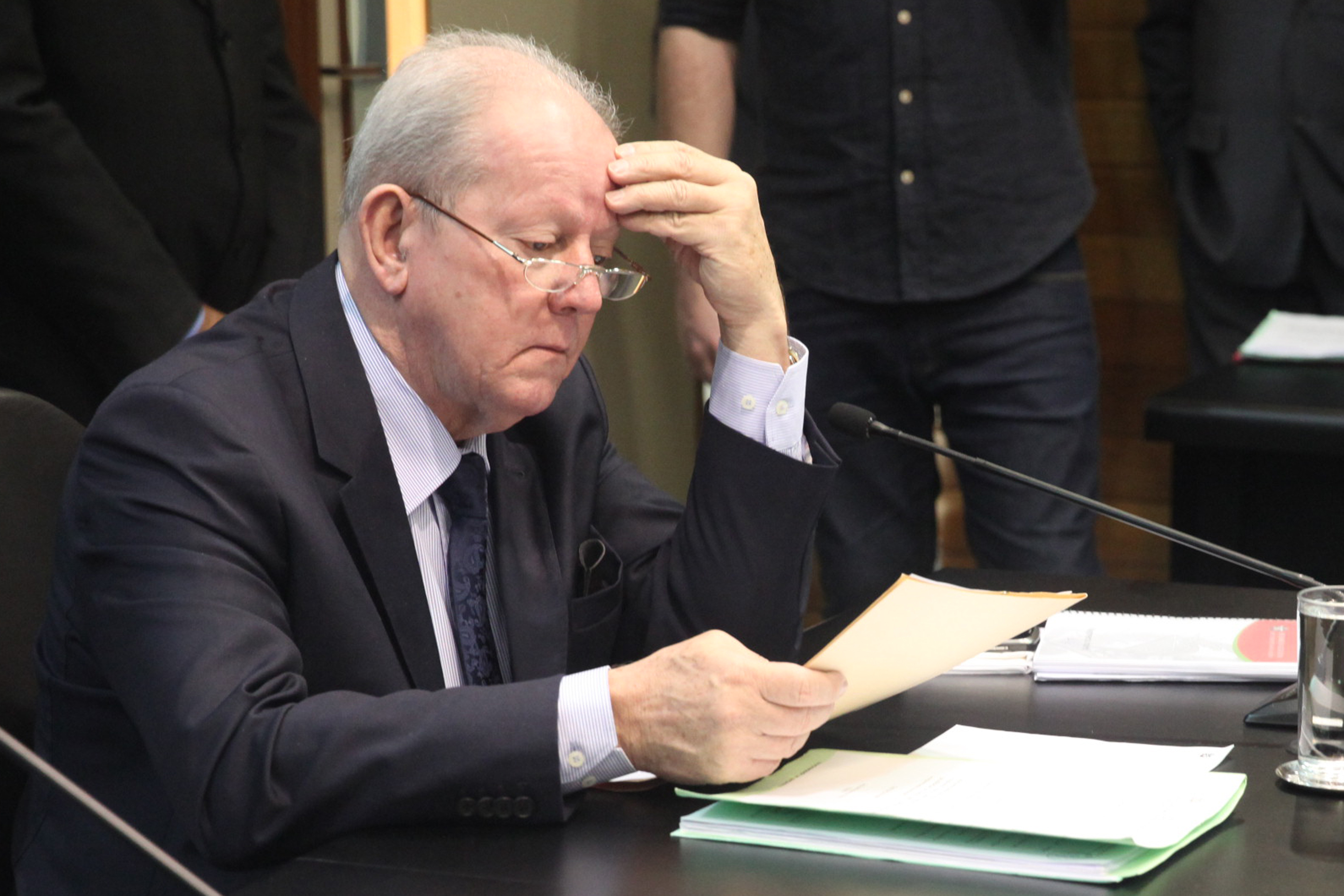 Deputado Marcos Vieira (PSDB). Reunião da Comissão de Constituição e Justiça. Foto: Fábio Queiroz / Agência AL