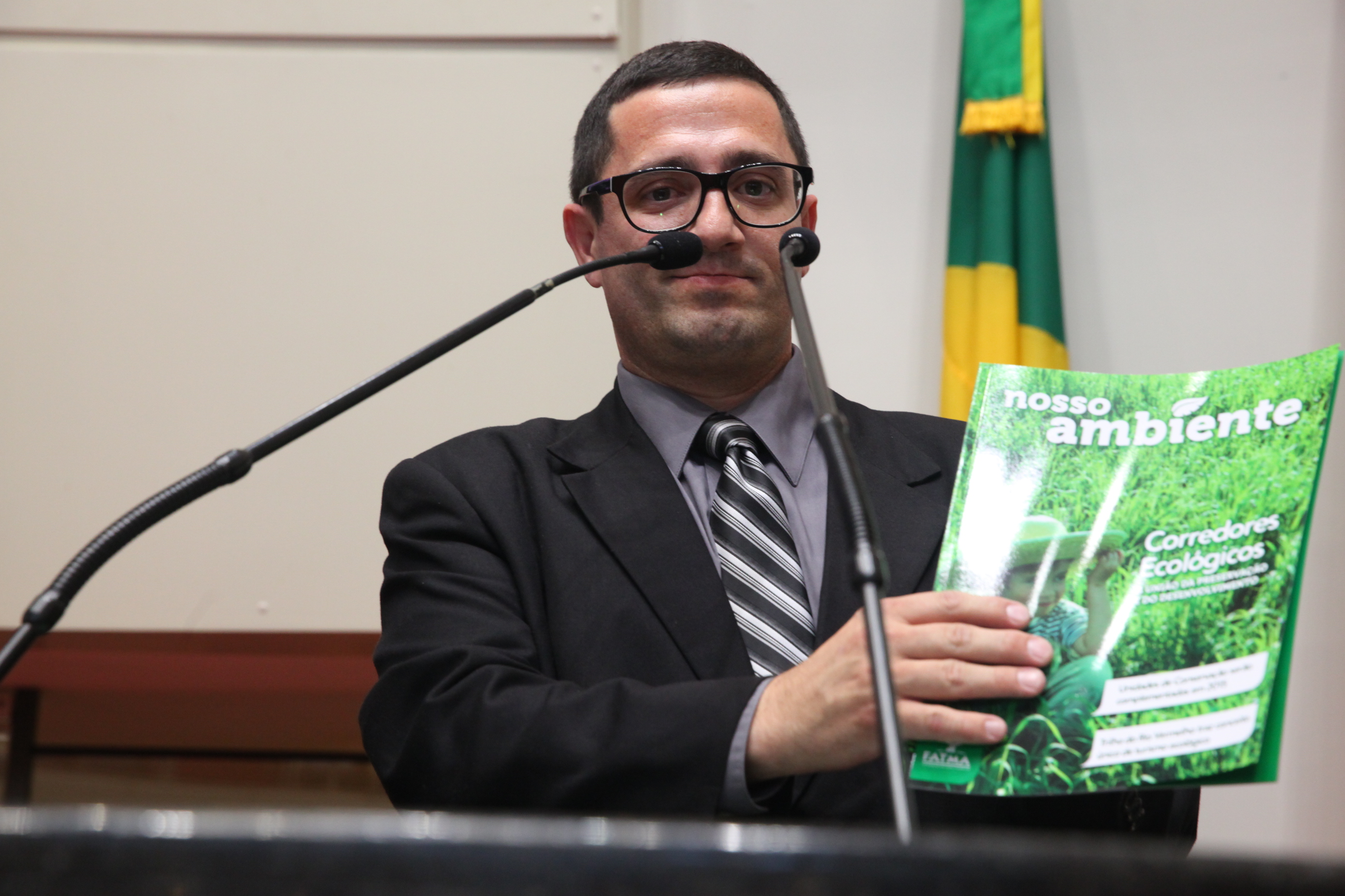 Sessão Ordinária - Plenário Osni Régis. Alexandre Waltrick, Presidente da FATMA.  Foto: Eduardo Guedes de Oliveira/Agência AL