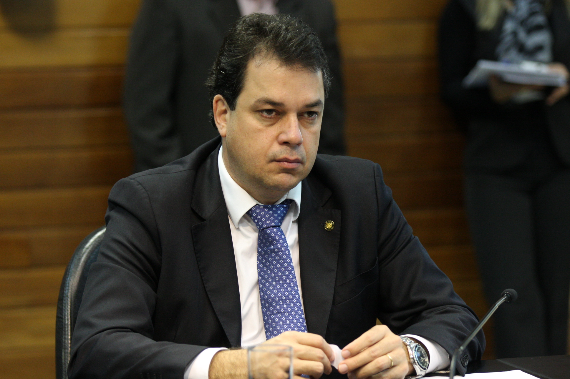 Comissão de Finanças e Tributação. Deputado Rodrigo Minotto (PDT). Foto: Yuri Santos / Agência AL