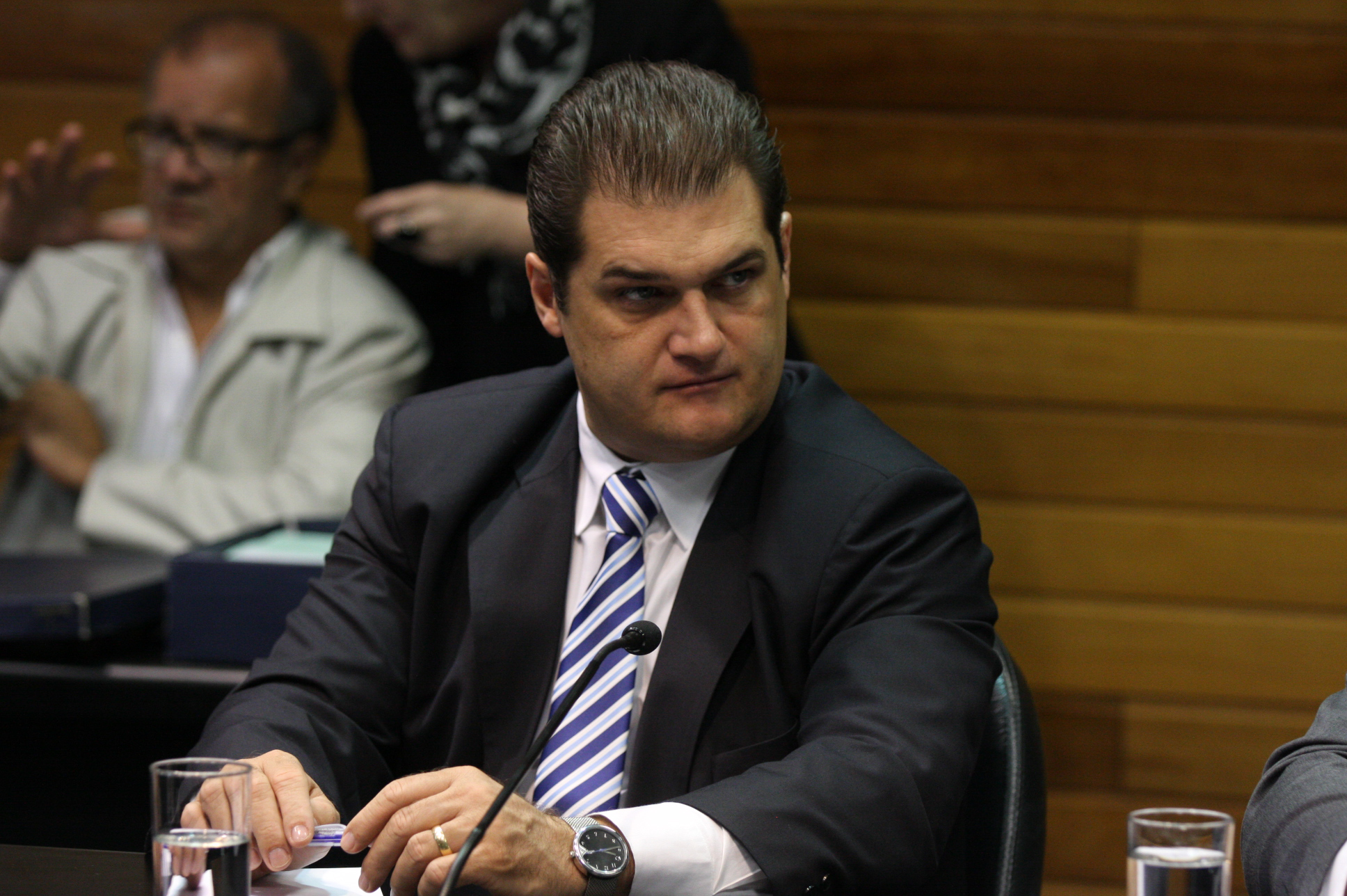 Comissão de Finanças e Tributação. Deputado Cleiton Salvaro (PSB). Foto: Yuri Santos / Agência AL