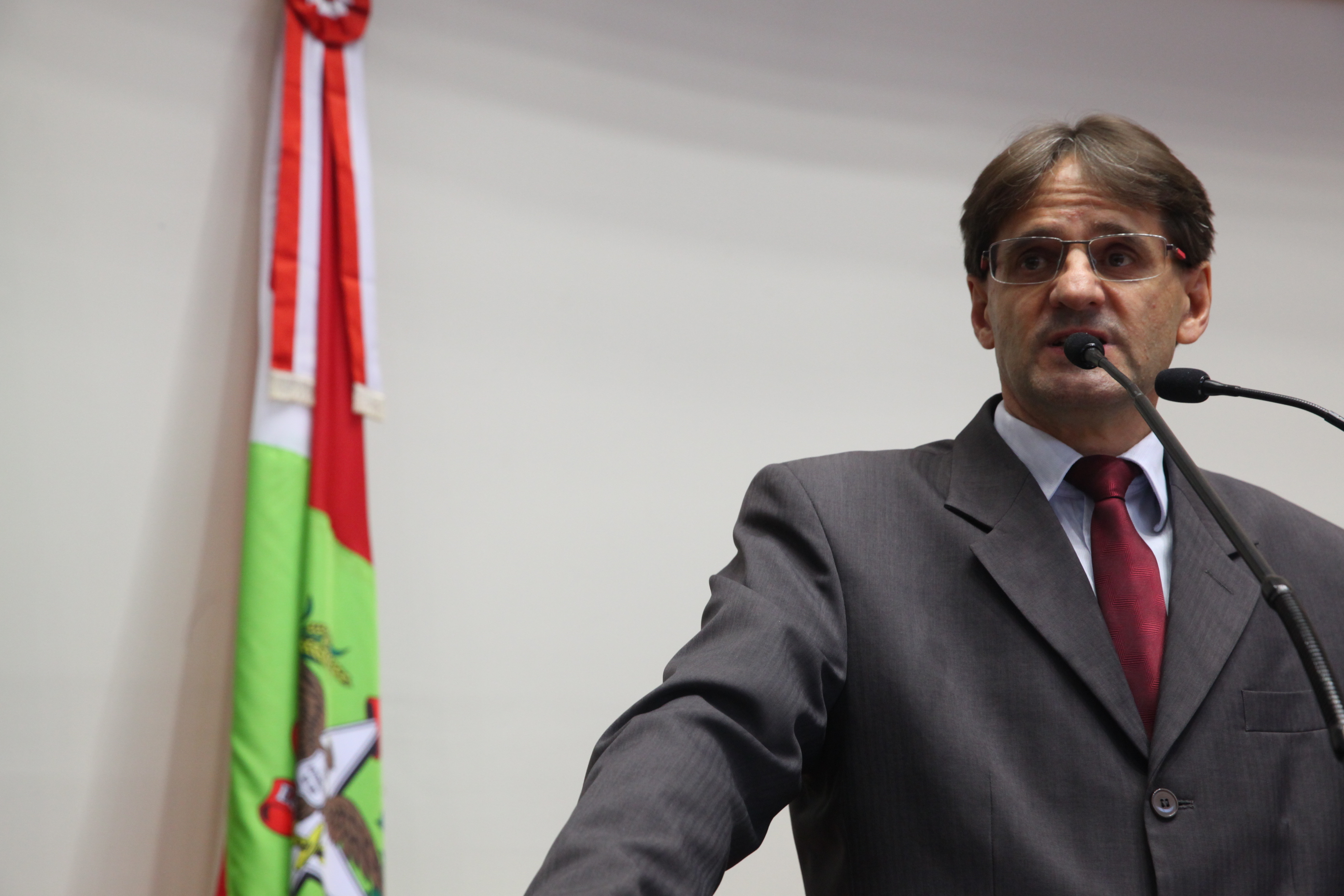 Sessão Ordinária - Plenário Osni Régis. Deputado Neodi Saretta (PT)  - Foto: Eduardo Guedes de Oliveira/Agência AL