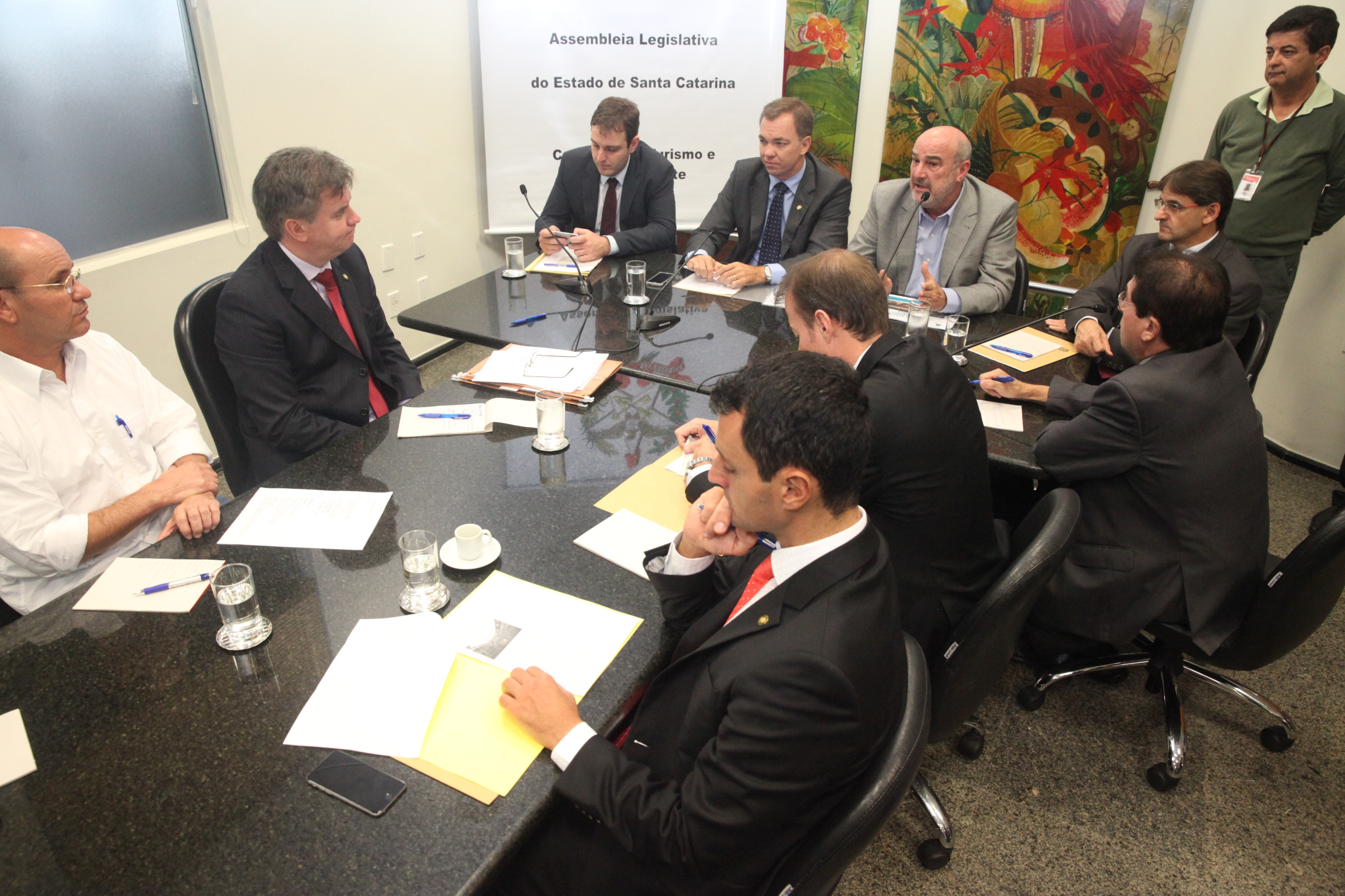Reunião da Comissão de Turismo e Meio Ambiente. Foto: Fábio Queiroz / Agência AL