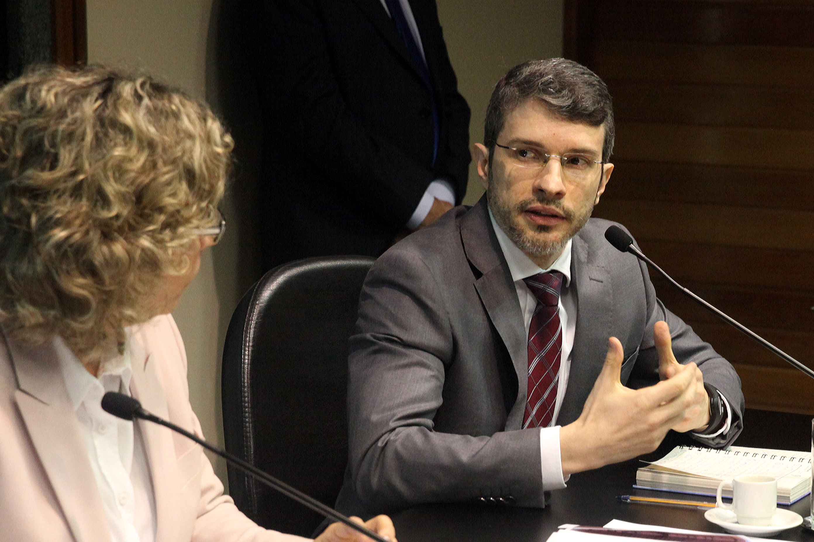 Reunião da Comissão de Saúde. Foto: Fábio Queiroz / Agência AL