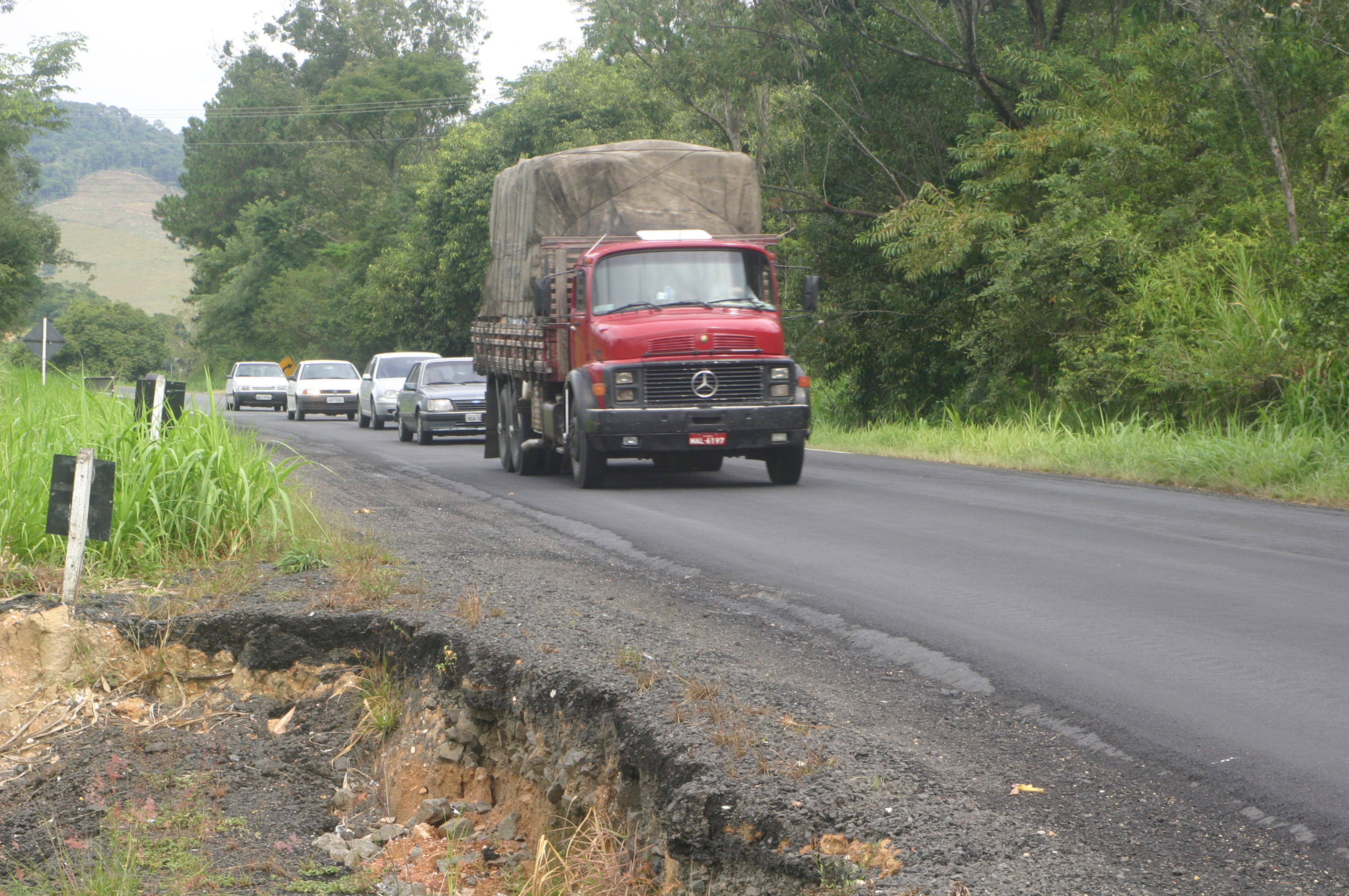 BR-470. Foto: Carlos Kilian / Arquivo Agência AL