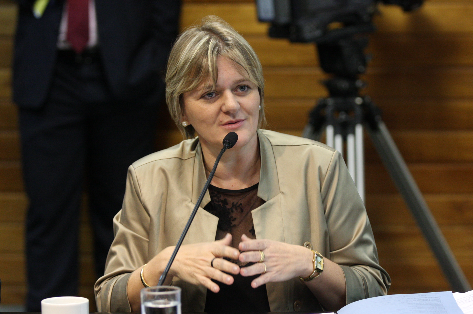 Comissão de Constituição e Justiça. Deputada Luciane Carminatti (PT). Foto:Yuri Santos / Agência AL