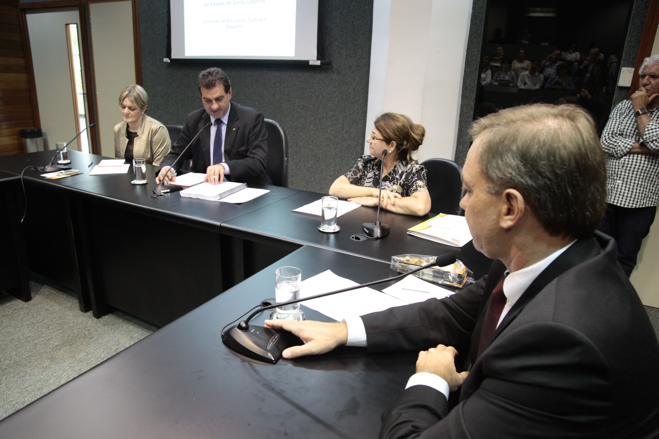 Reunião da Comissão de Educação. Foto: Miriam Zomer/Agência AL