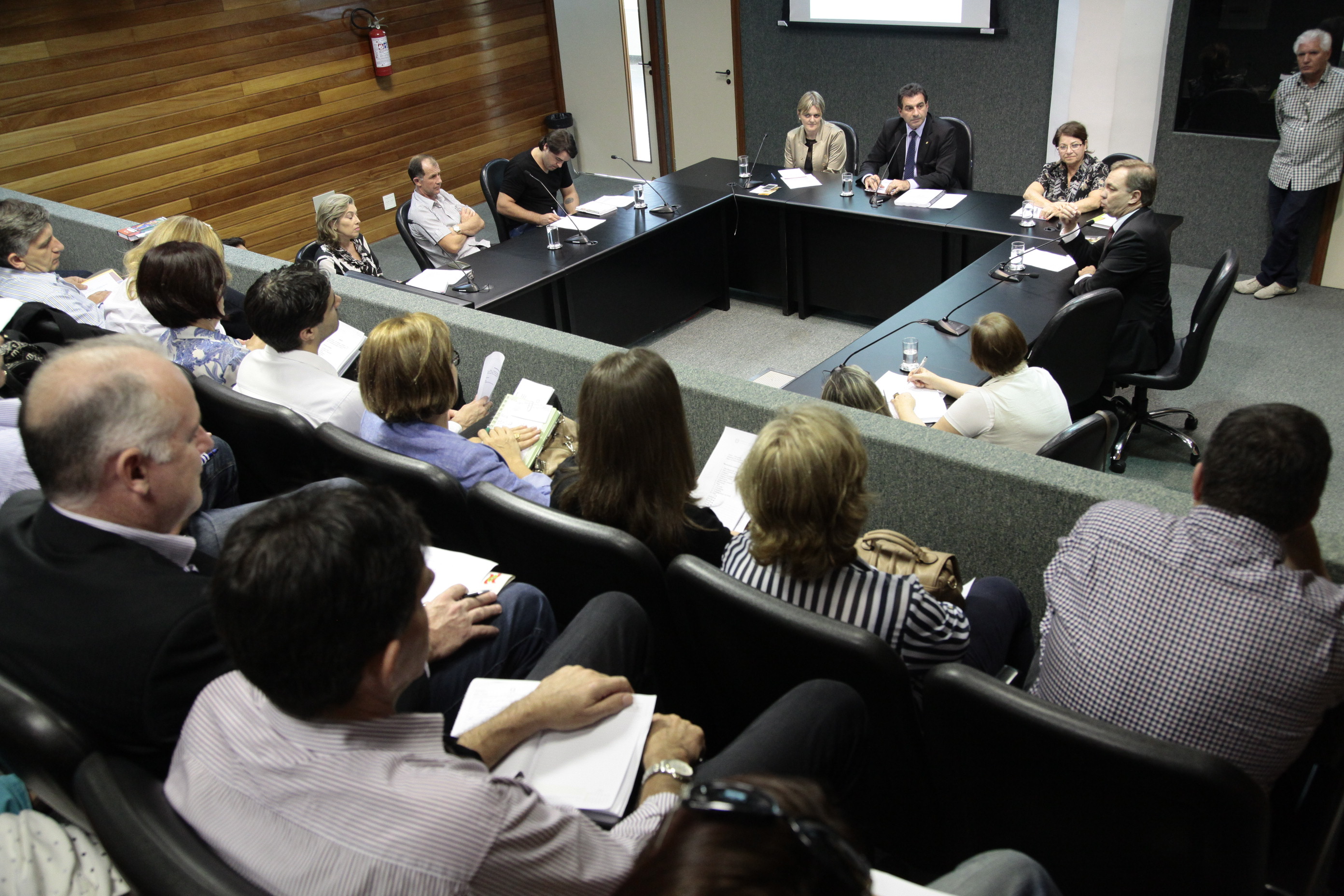 Reunião da Comissão de Educação. Foto: Miriam Zomer/Agência AL