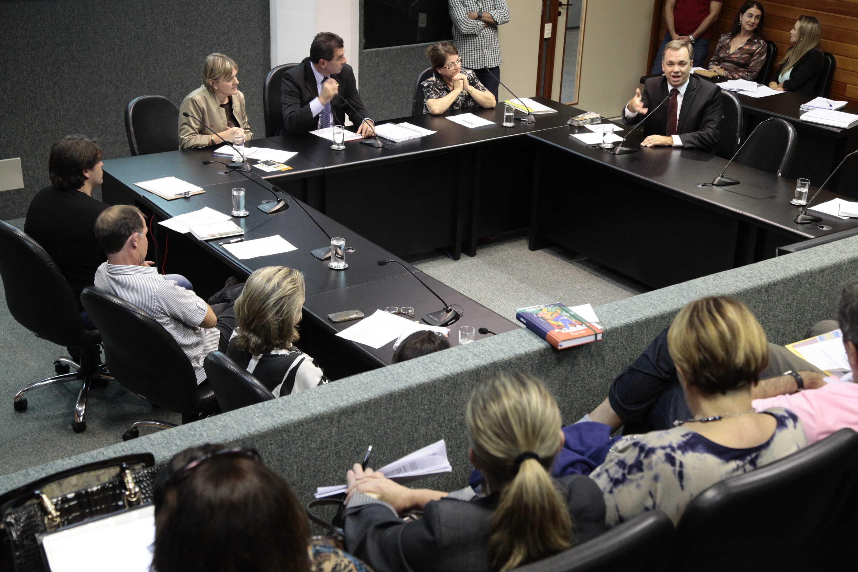 Reunião da Comissão de Educação. Foto: Miriam Zomer/Agência AL