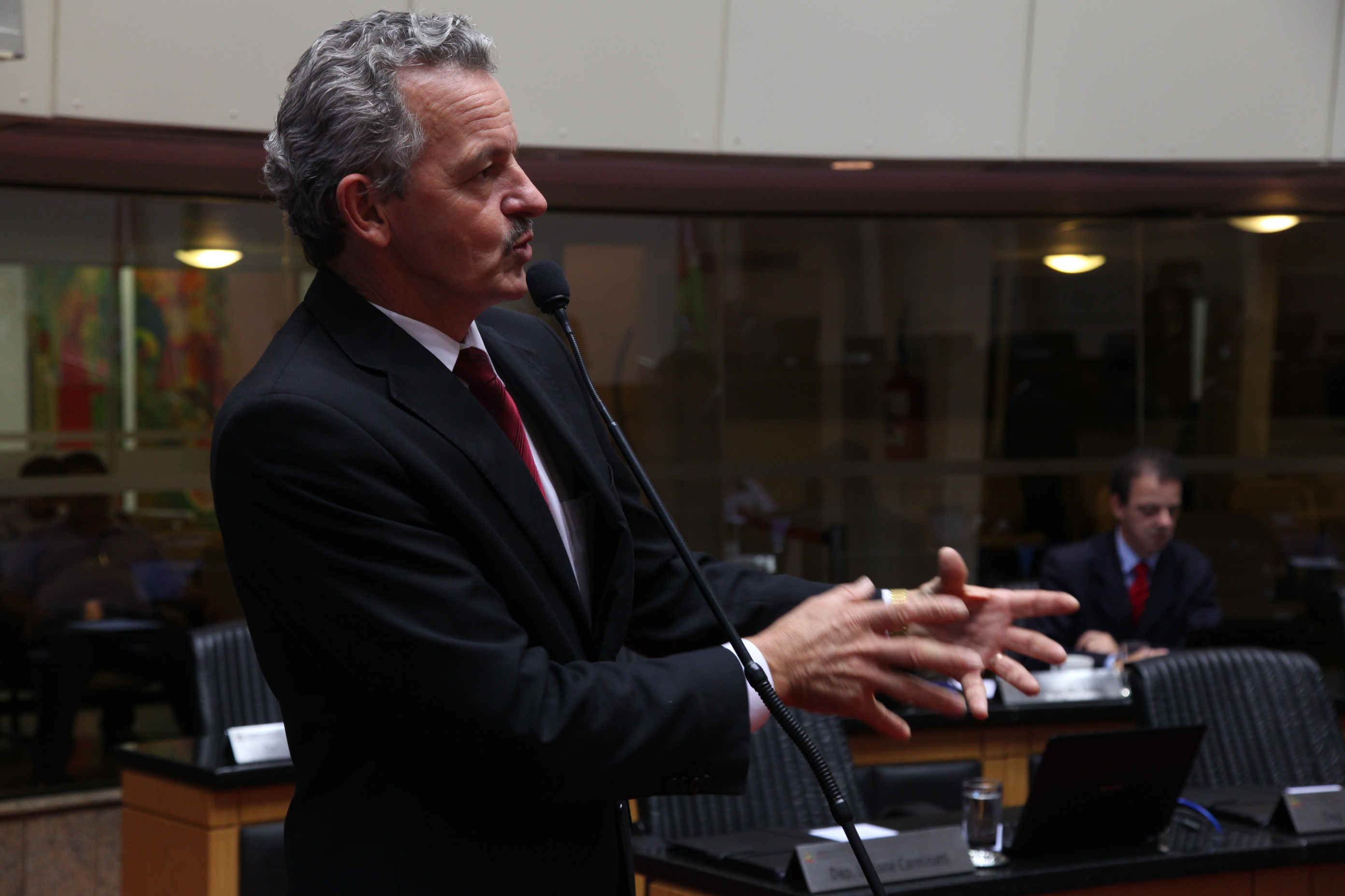 Sessão Ordinária. Deputado Dirceu Dresch (PT) - Foto: Eduardo Guedes de Oliveira/Agência AL