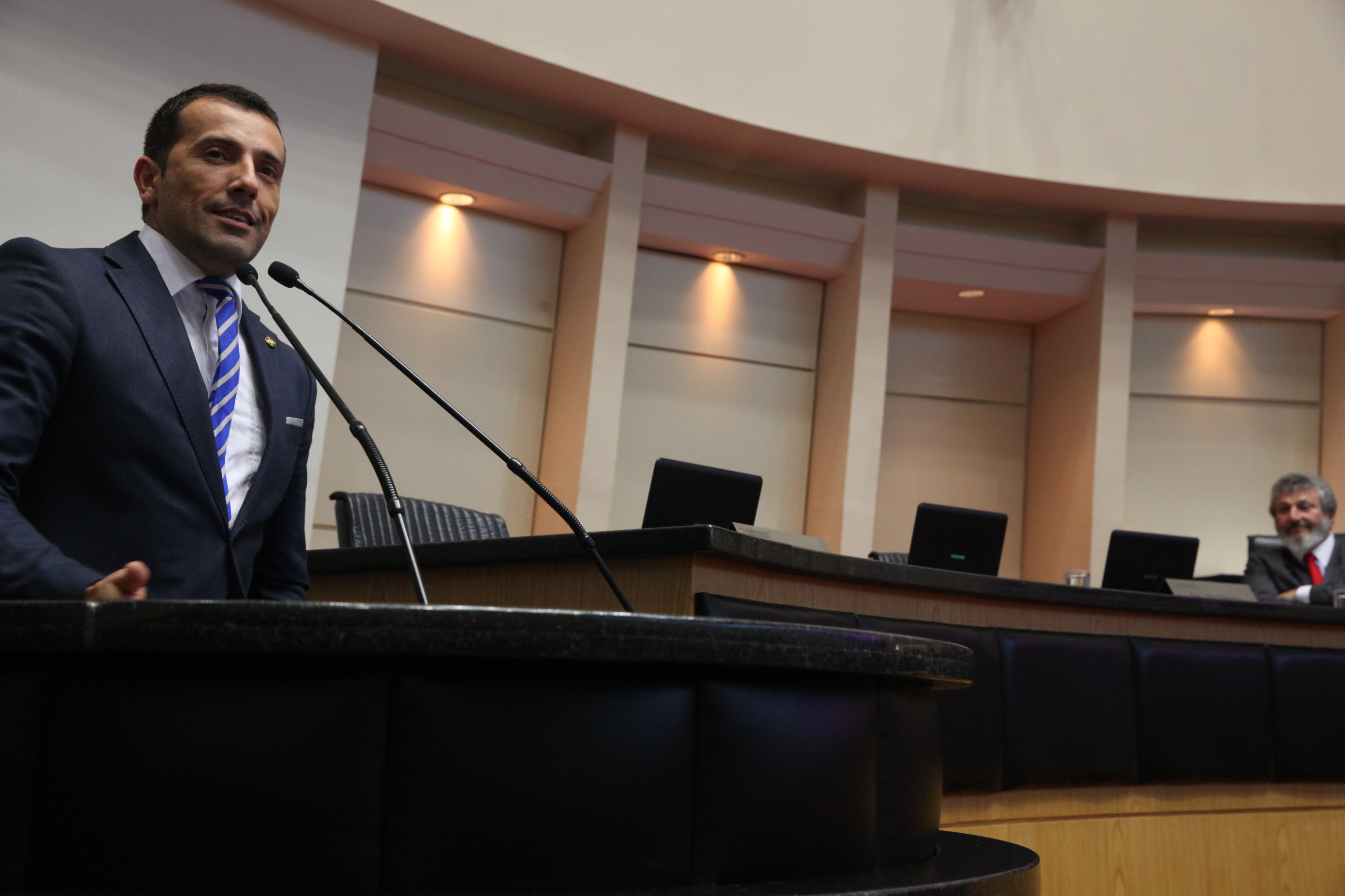 Sessão Ordinária. Deputado Patrício Destro (PSB) - Foto: Eduardo Guedes de Oliveira/Agência AL