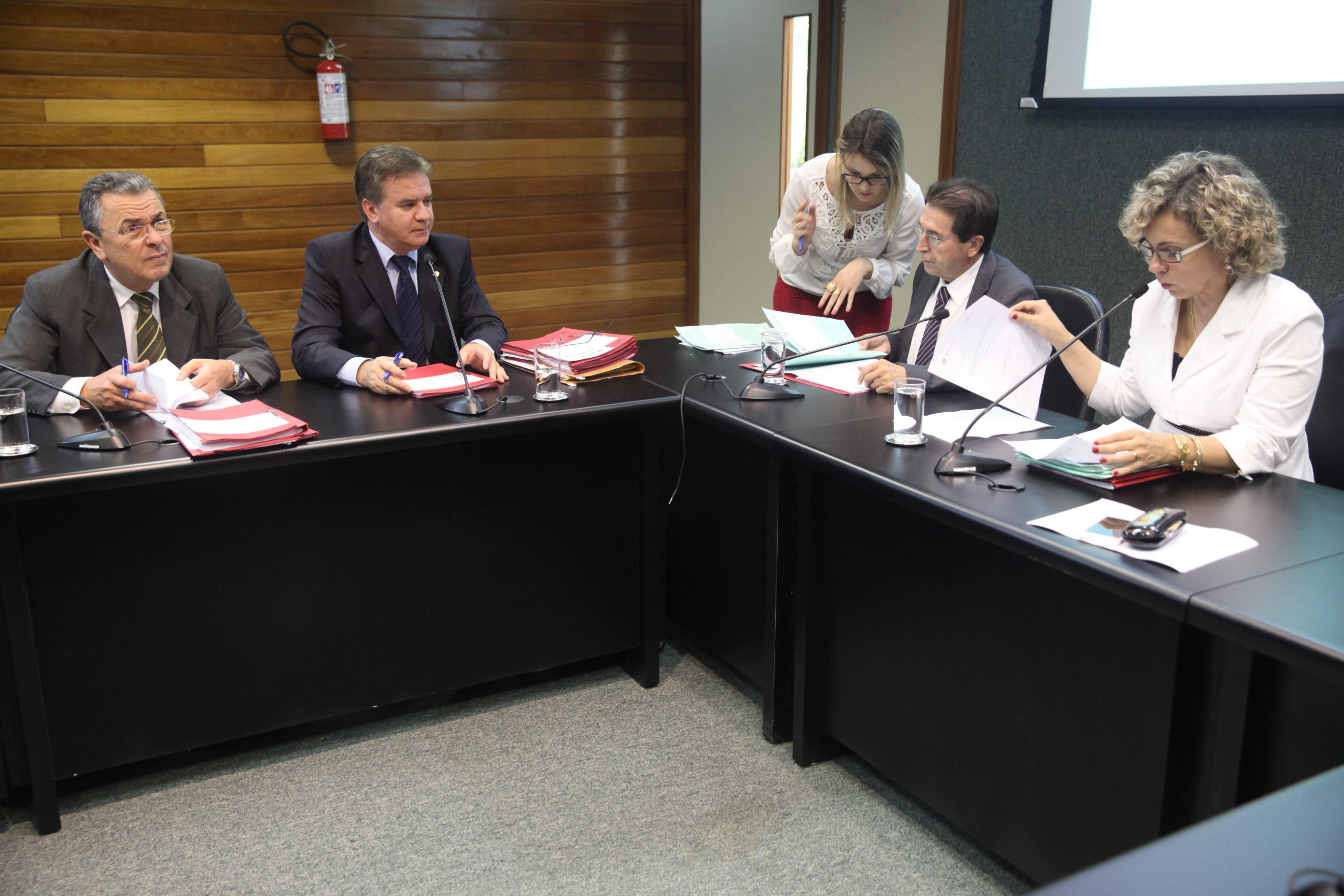 Reunião extraordinária da Comissão de Saúde. Foto: Fábio Queiroz / Agência AL