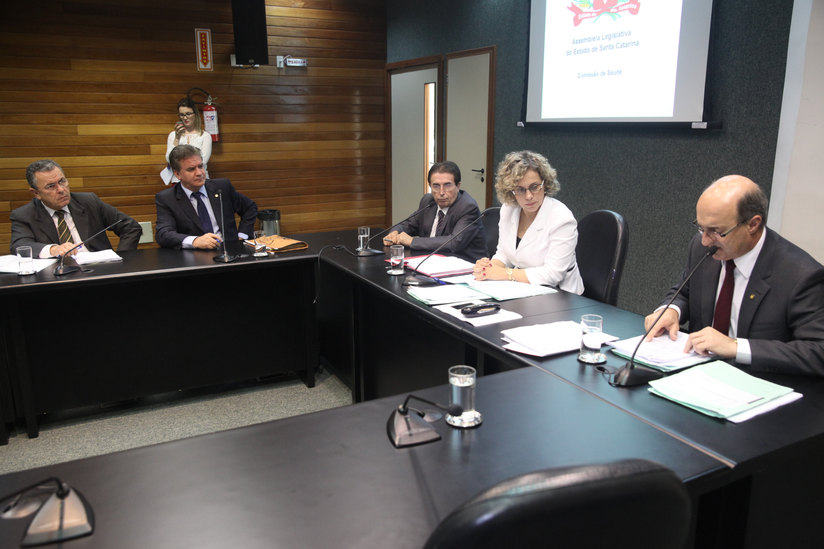 Reunião extraordinária da Comissão de Saúde. Foto: Fábio Queiroz / Agência AL