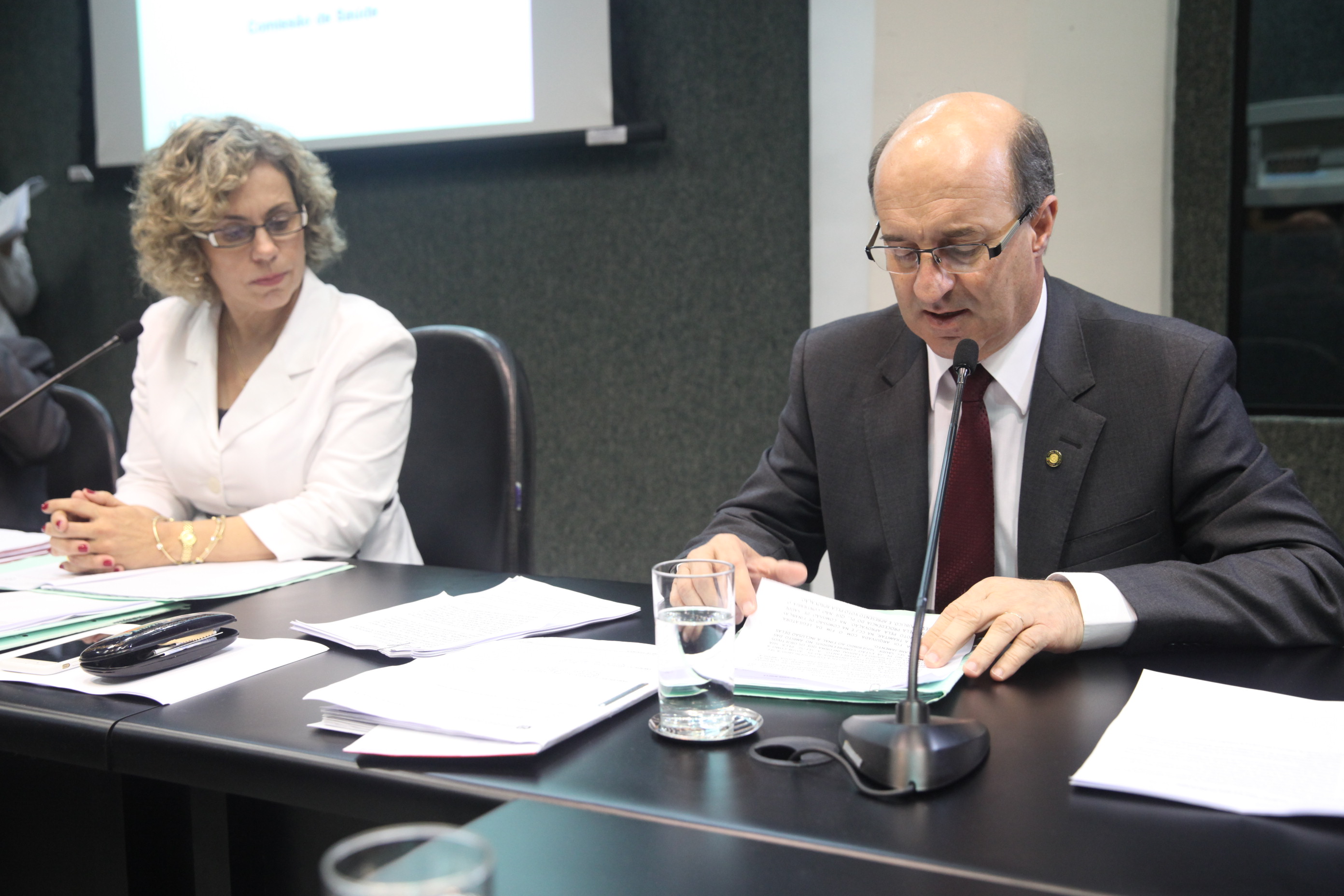 Reunião extraordinária da Comissão de Saúde. Foto: Fábio Queiroz / Agência AL