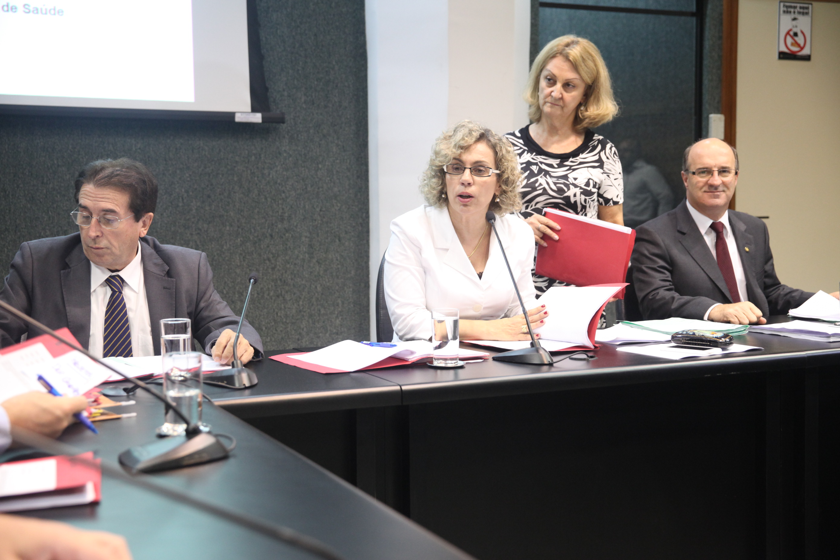 Reunião extraordinária da Comissão de Saúde. Foto: Fábio Queiroz / Agência AL