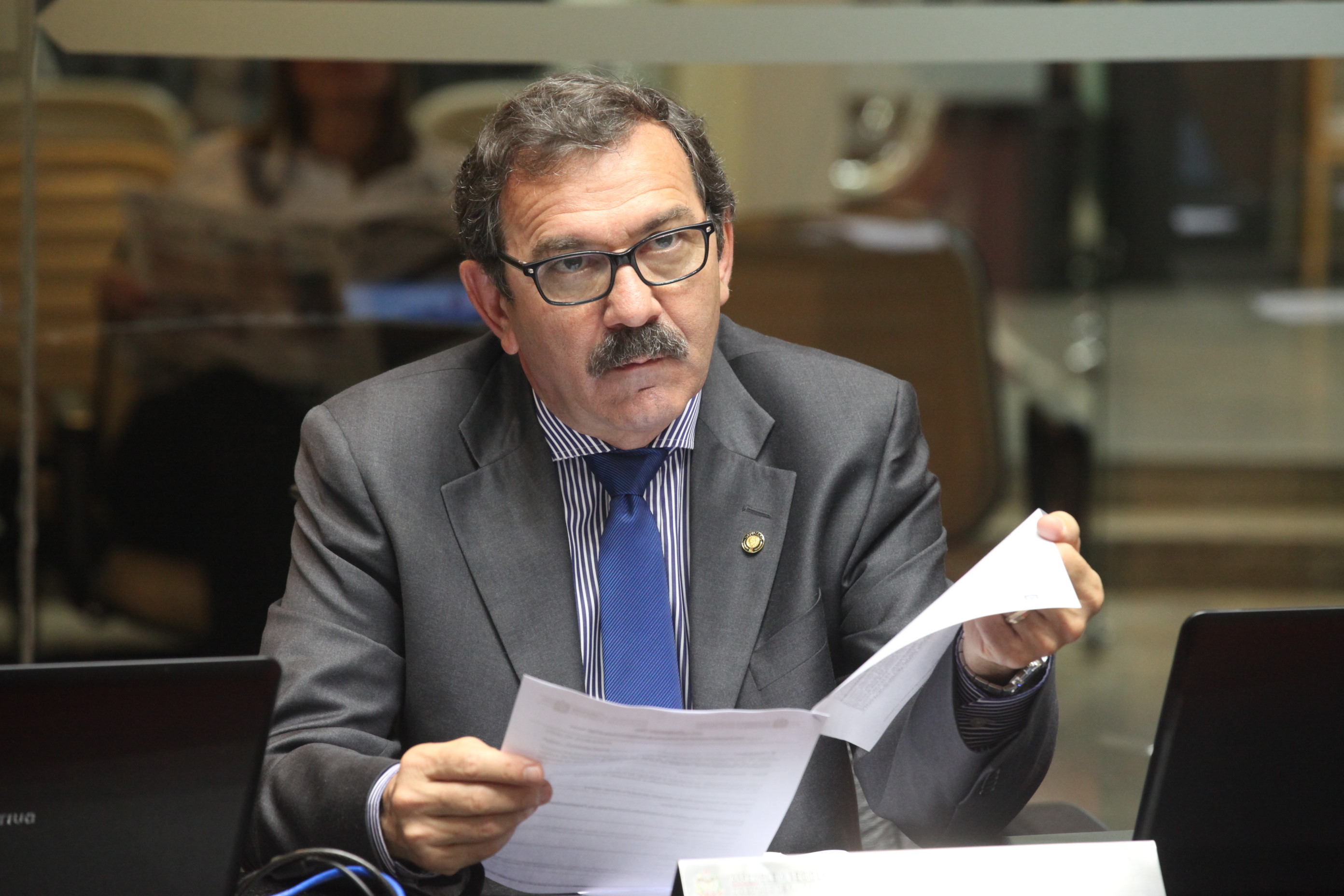 Sessão Ordinária. Deputado Serafim Venzon (PSDB).  Foto: Fábio Queiroz / Agência AL