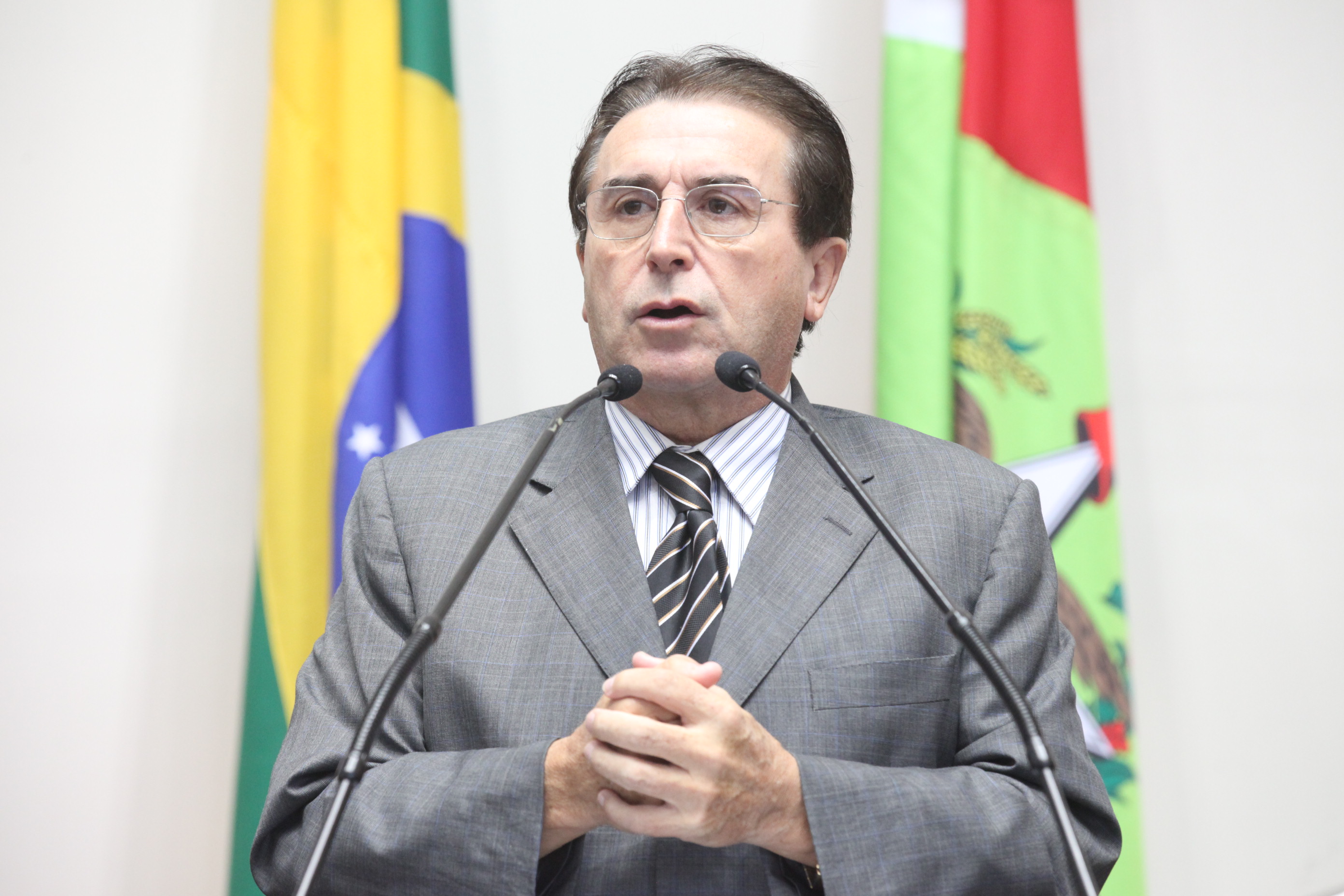 Sessão Ordinária. Deputado Antônio Aguiar (PMDB). Foto: Fábio Queiroz / Agência AL