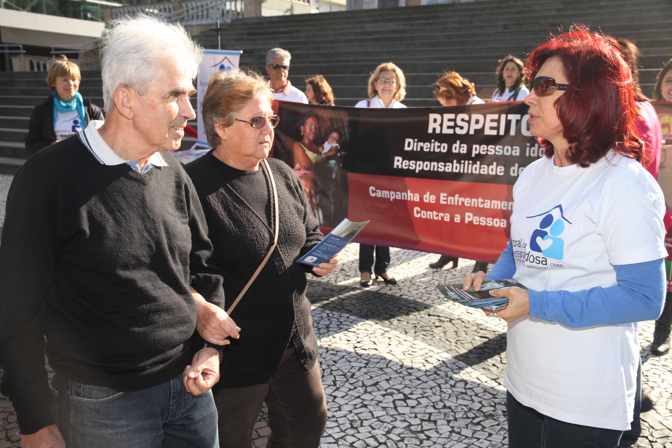 Dia Mundial de Conscientização sobre a Violência contra a Pessoa Idosa. Foto: Fábio Queiroz / Agência AL