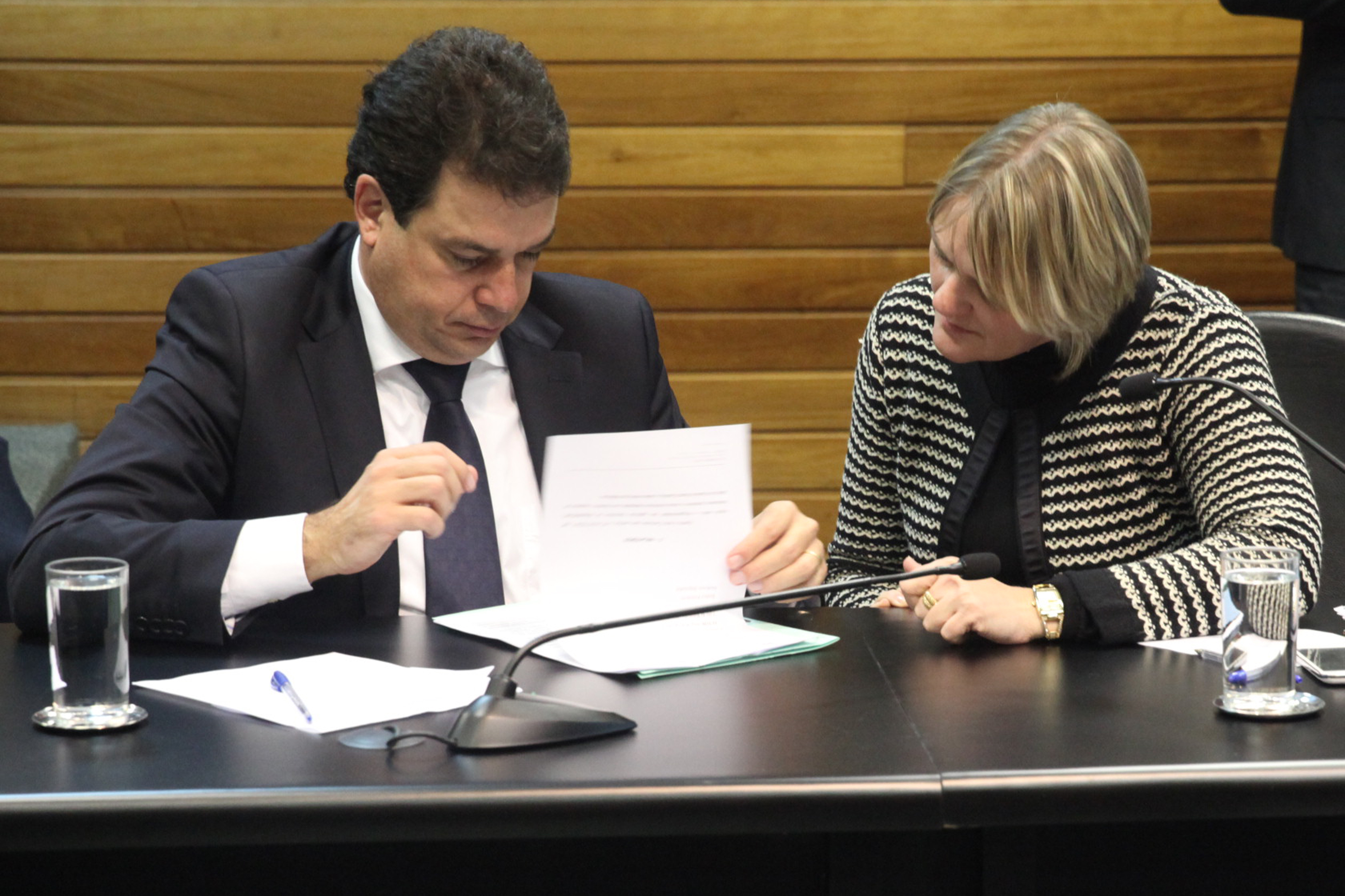 Reunião da Comissão de Constituição e Justiça. Foto: Fábio Queiroz / Agência AL