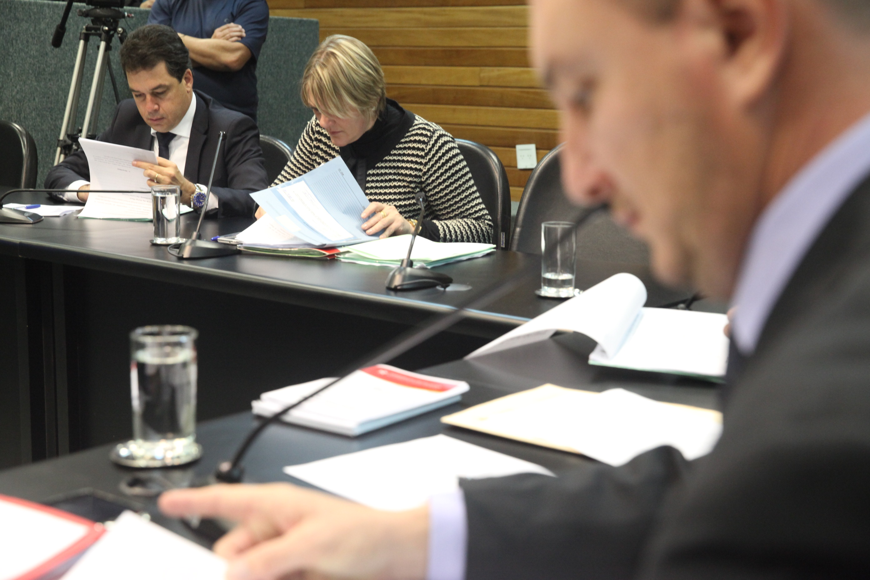 Reunião da Comissão de Constituição e Justiça. Foto: Fábio Queiroz / Agência AL