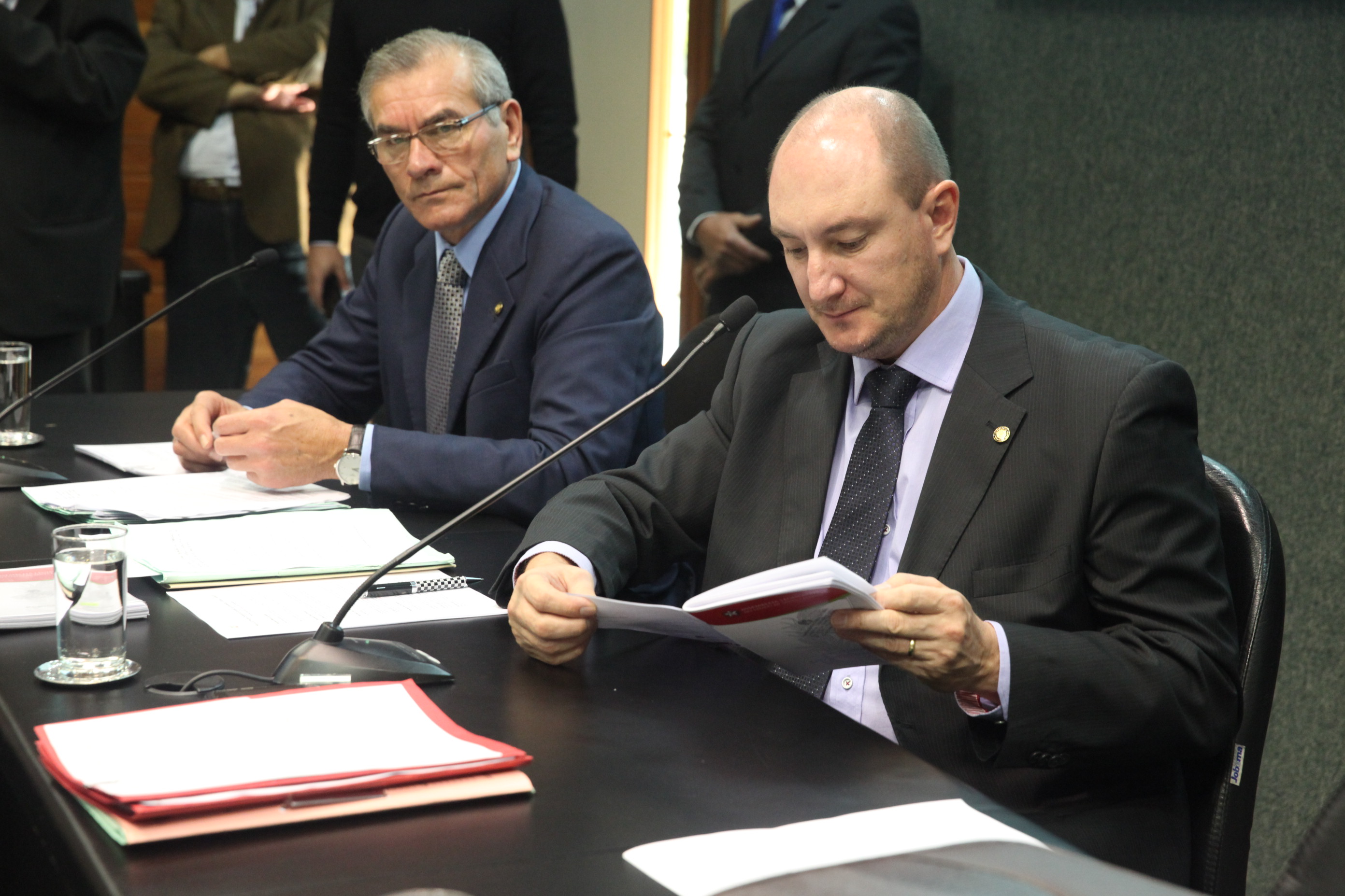 Reunião da Comissão de Constituição e Justiça. Foto: Fábio Queiroz / Agência AL