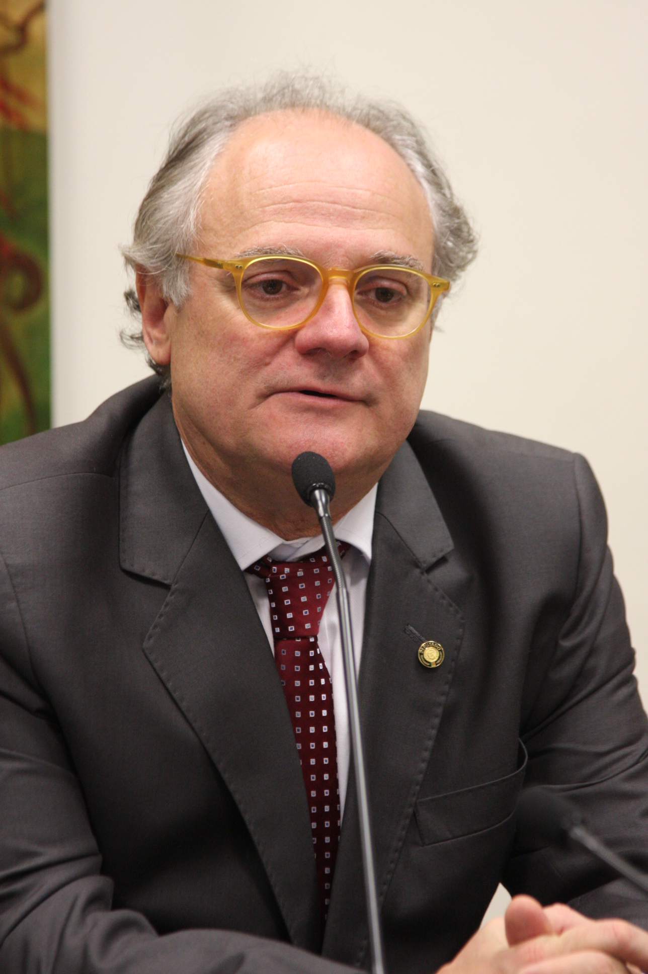 Instalação da Frente Parlamentar em Defesa de Políticas Públicas de Assistência Social. Deputado Vicente Caropreso (PSDB). Foto: Yuri Santos / Agência AL